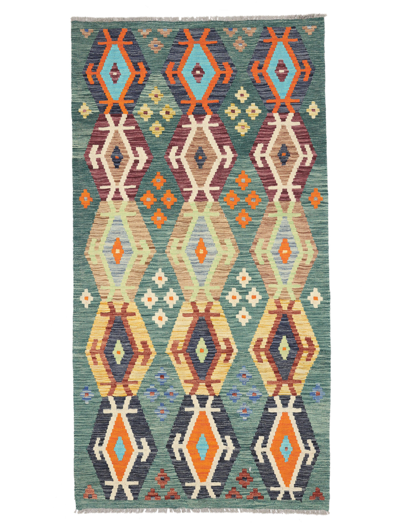 Kelim Afghan Old style Matta 101x197