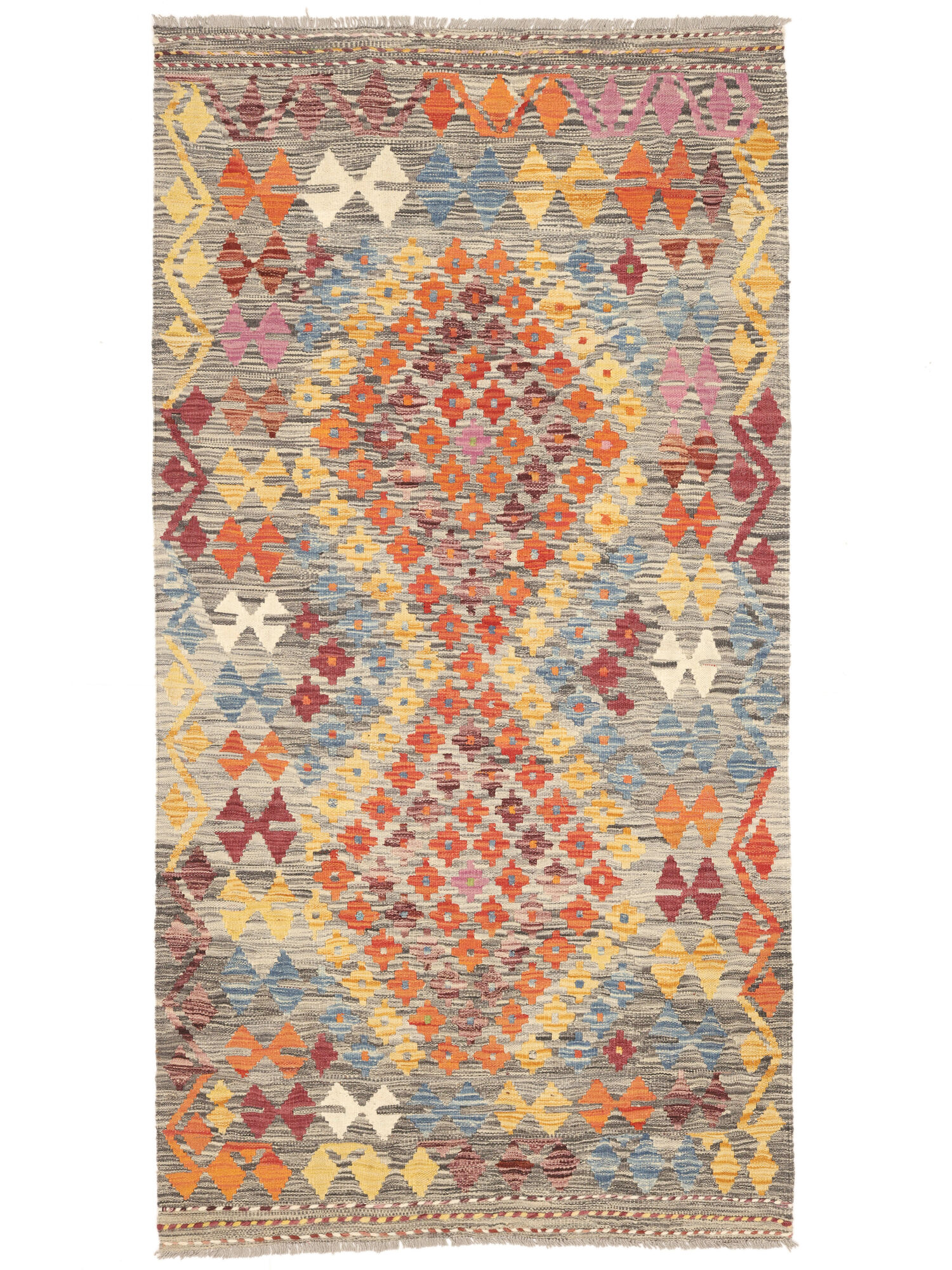 Kelim Afghan Old style Matta 102x197