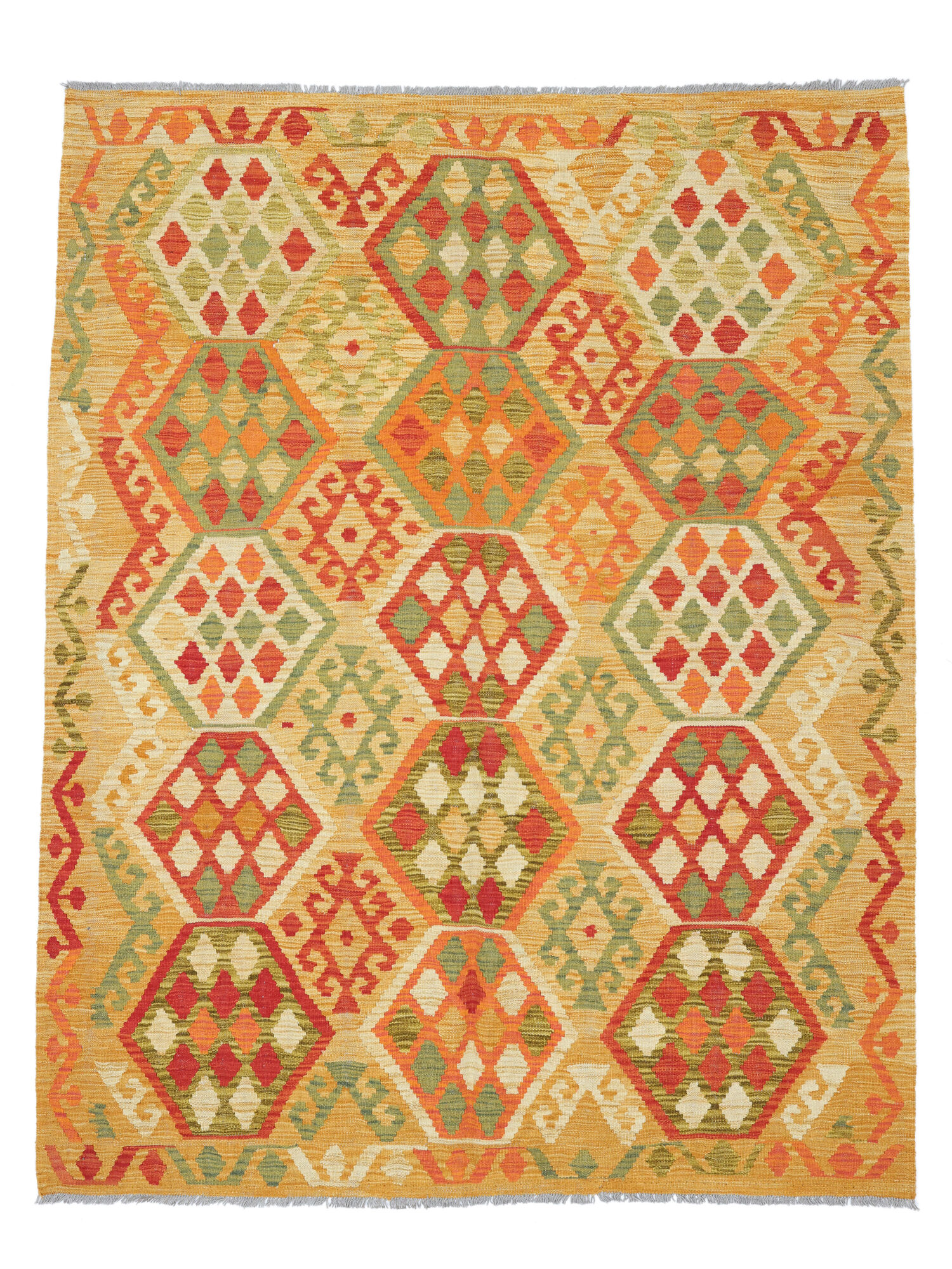 Kelim Afghan Old style Matta 157x202