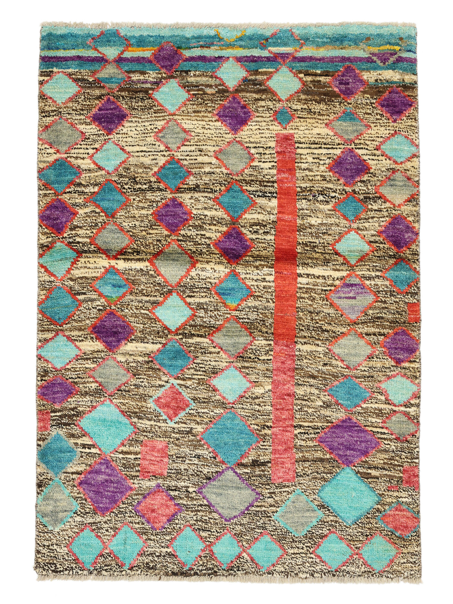 Berber Colourful Matta 93x136