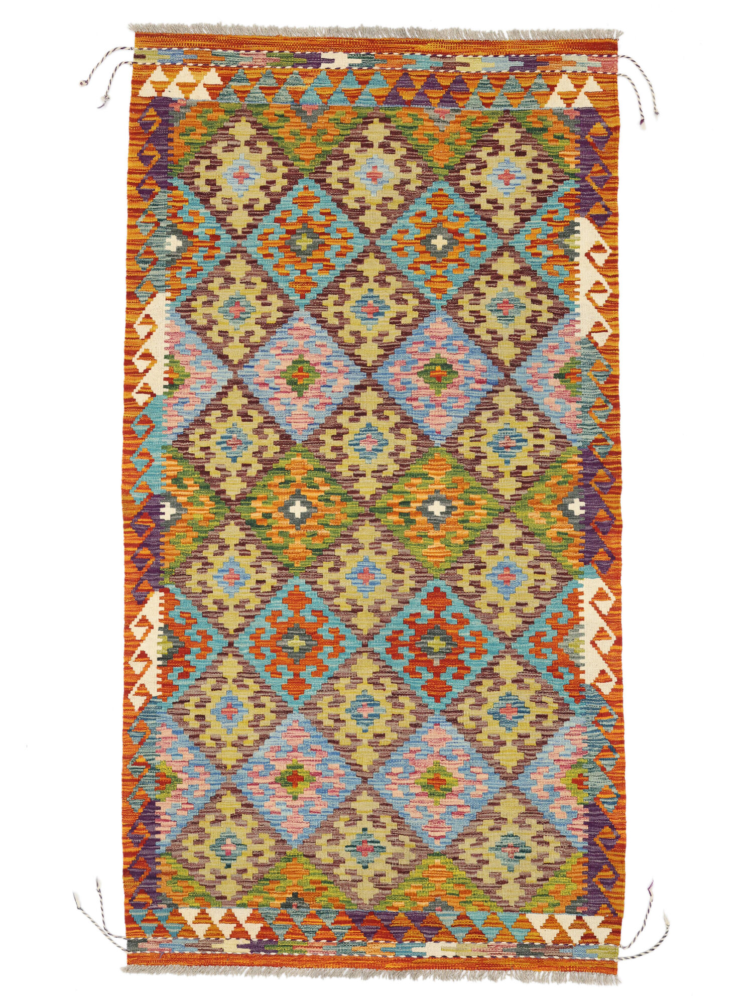 Kelim Afghan Old style Matta 105x197