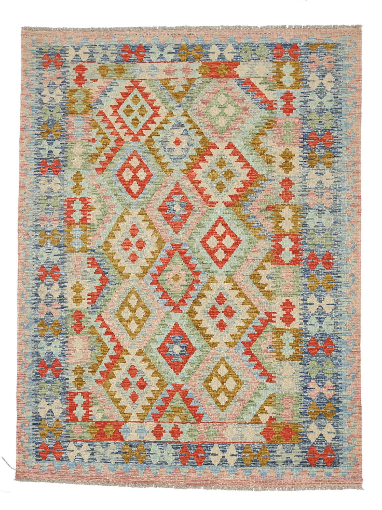 Kelim Afghan Old style Matta 156x208
