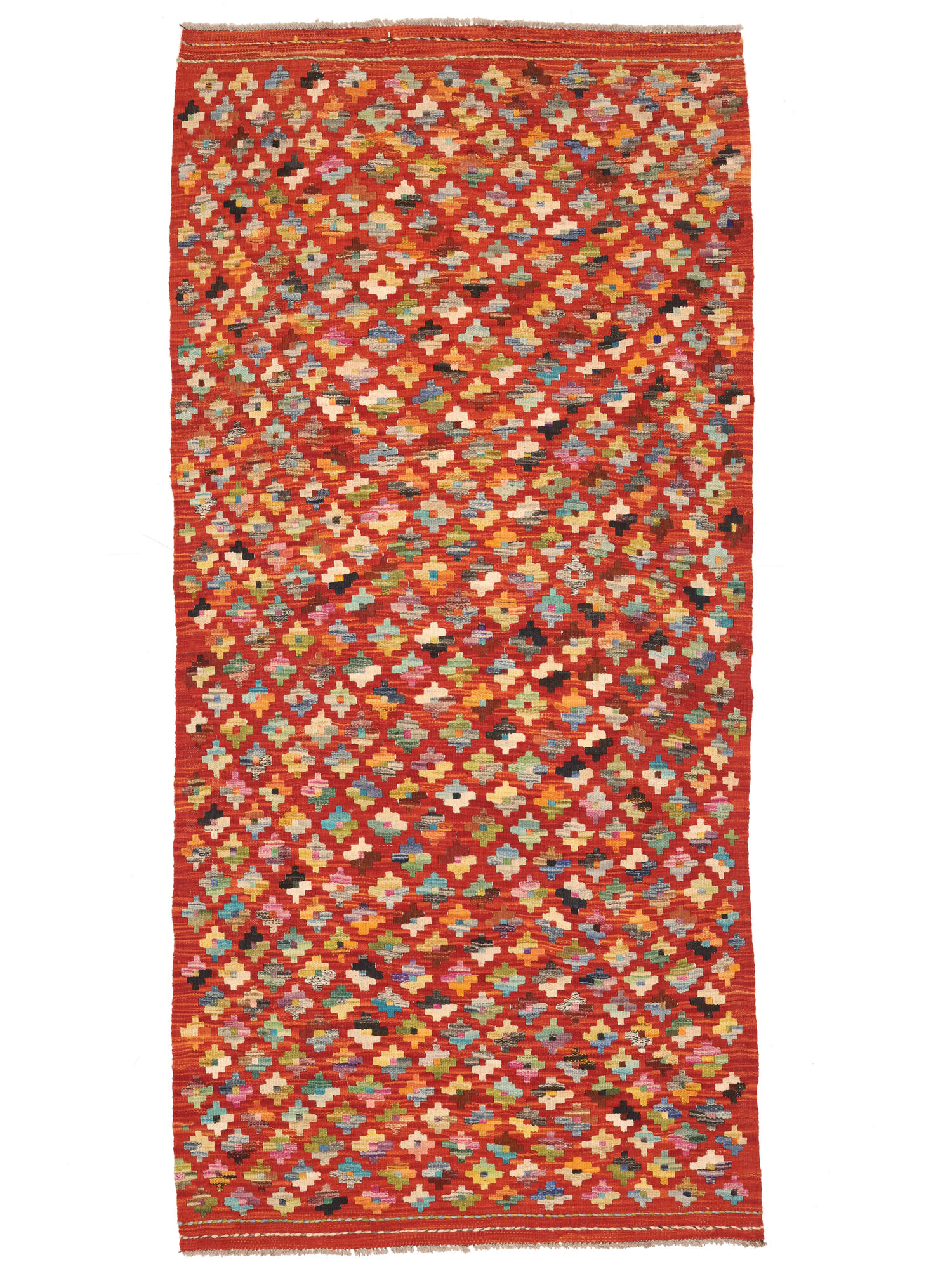 Kelim Afghan Old style Matta 102x212