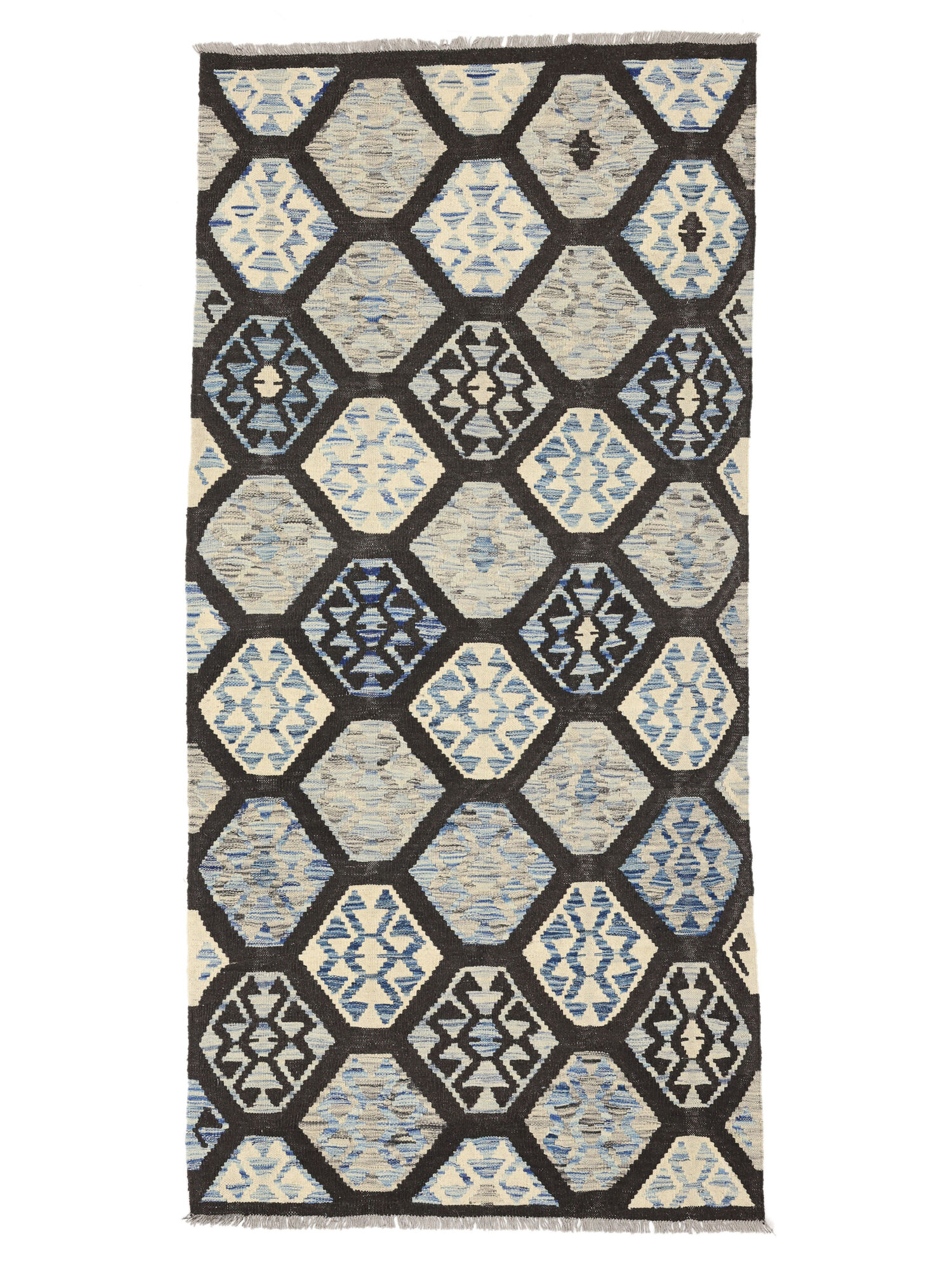 Kelim Afghan Old style Matta 98x206