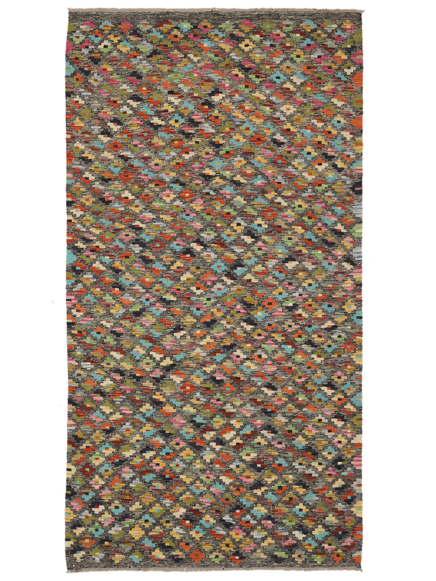 Kelim Afghan Old style Matta 108x202