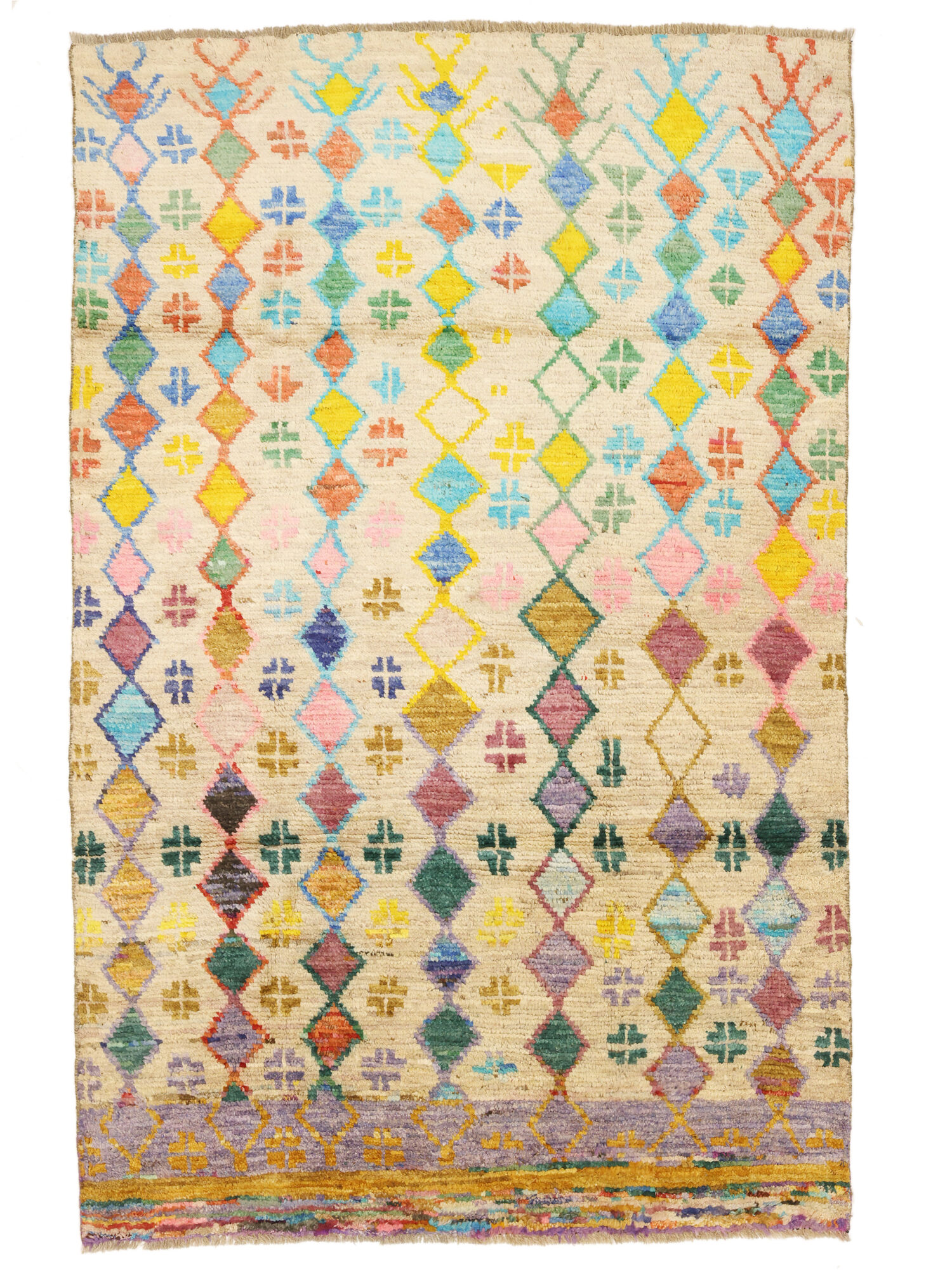 Berber Colourful Matta 108x179