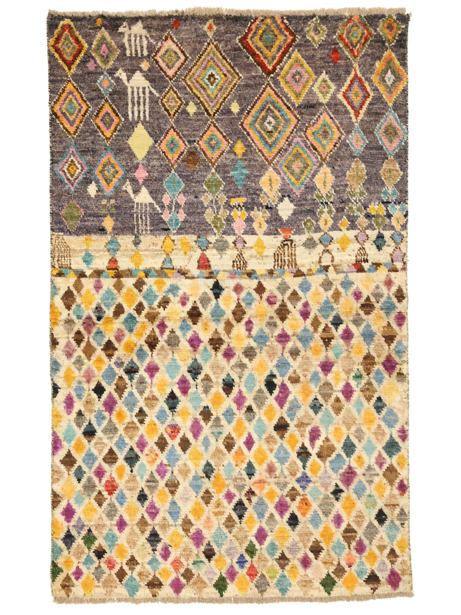 Berber Colourful Matta 89x147