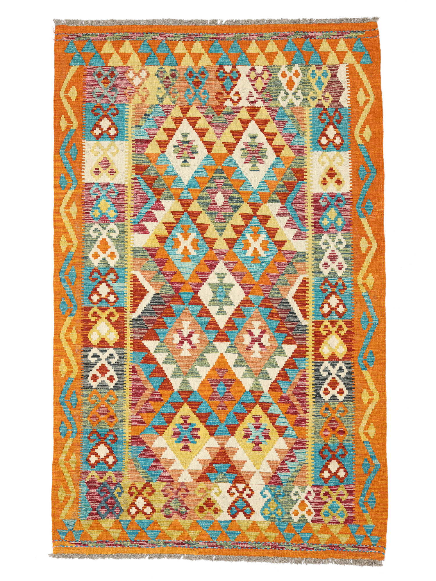 Kelim Afghan Old style Matta 119x191
