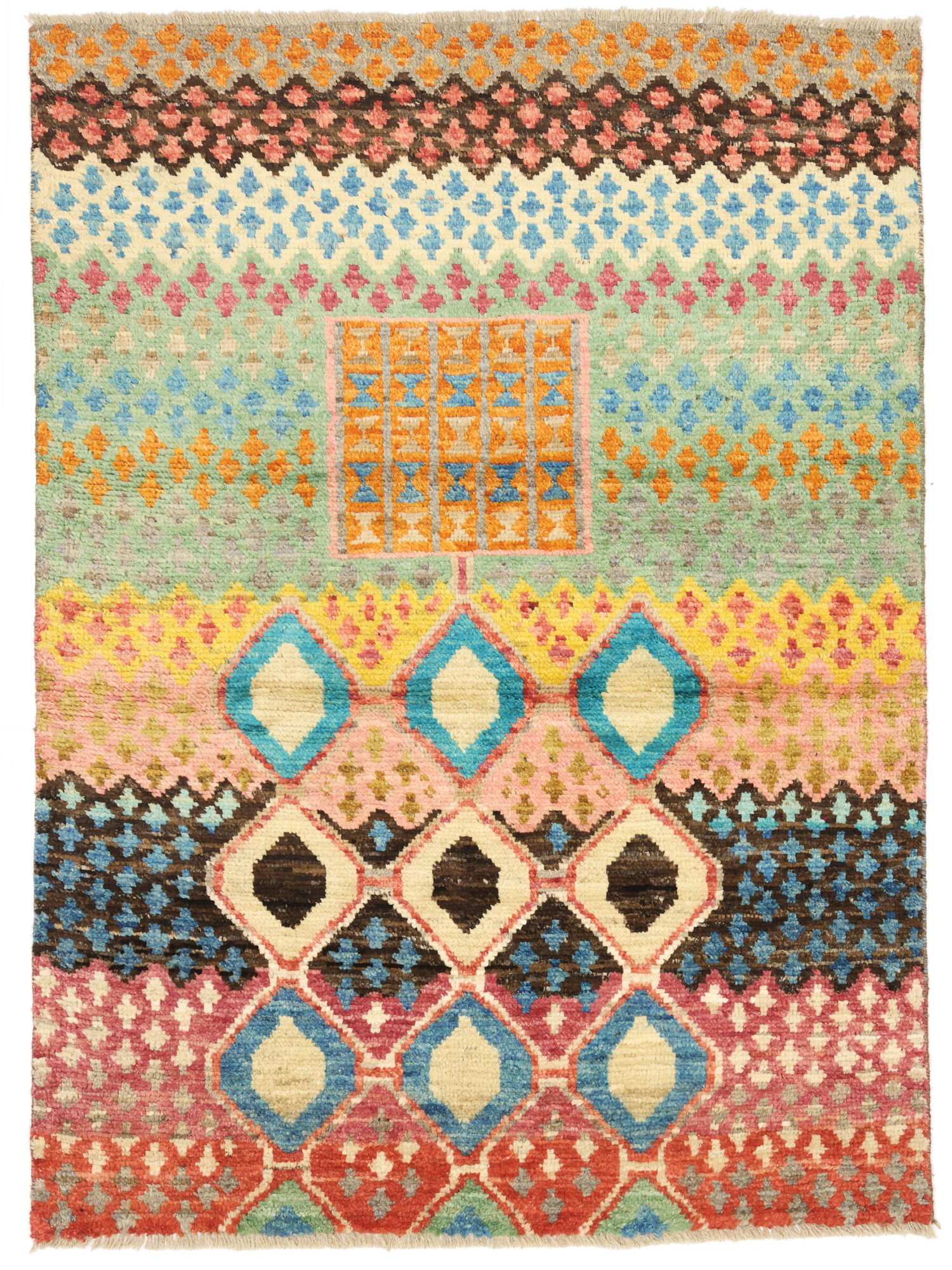 Berber Colourful Matta 102x138