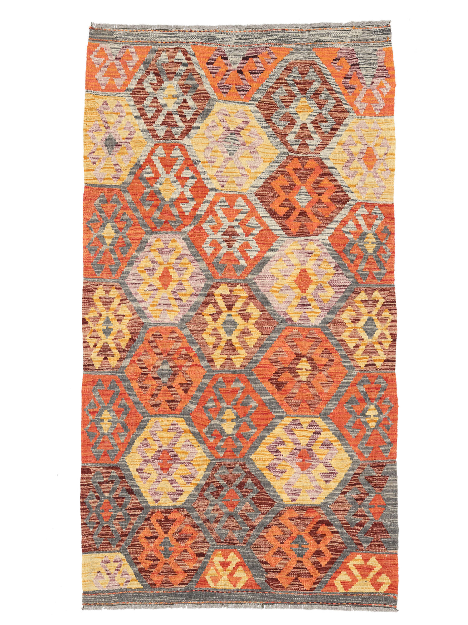 Kelim Afghan Old style Matta 107x197