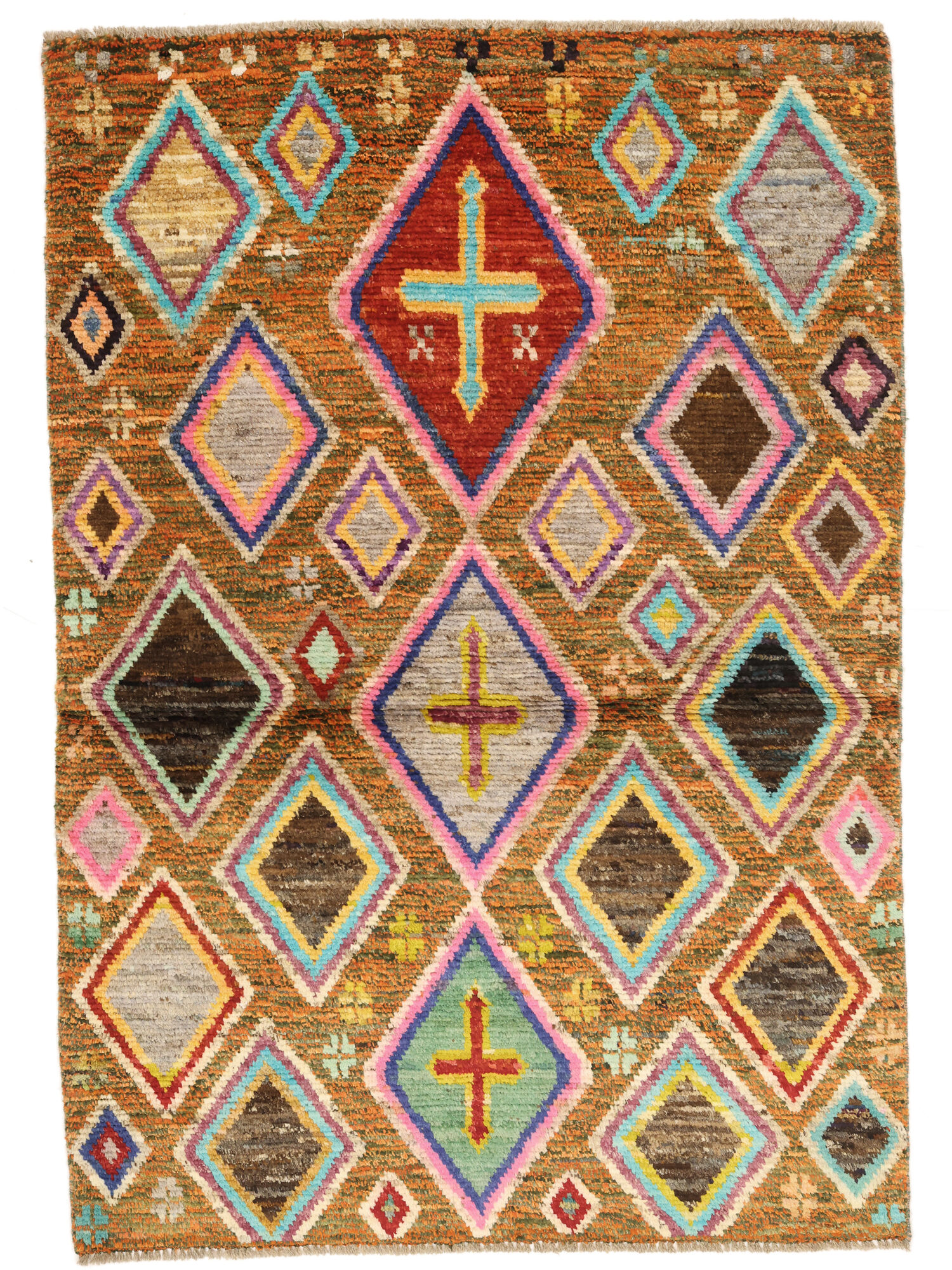 Berber Colourful Matta 100x140