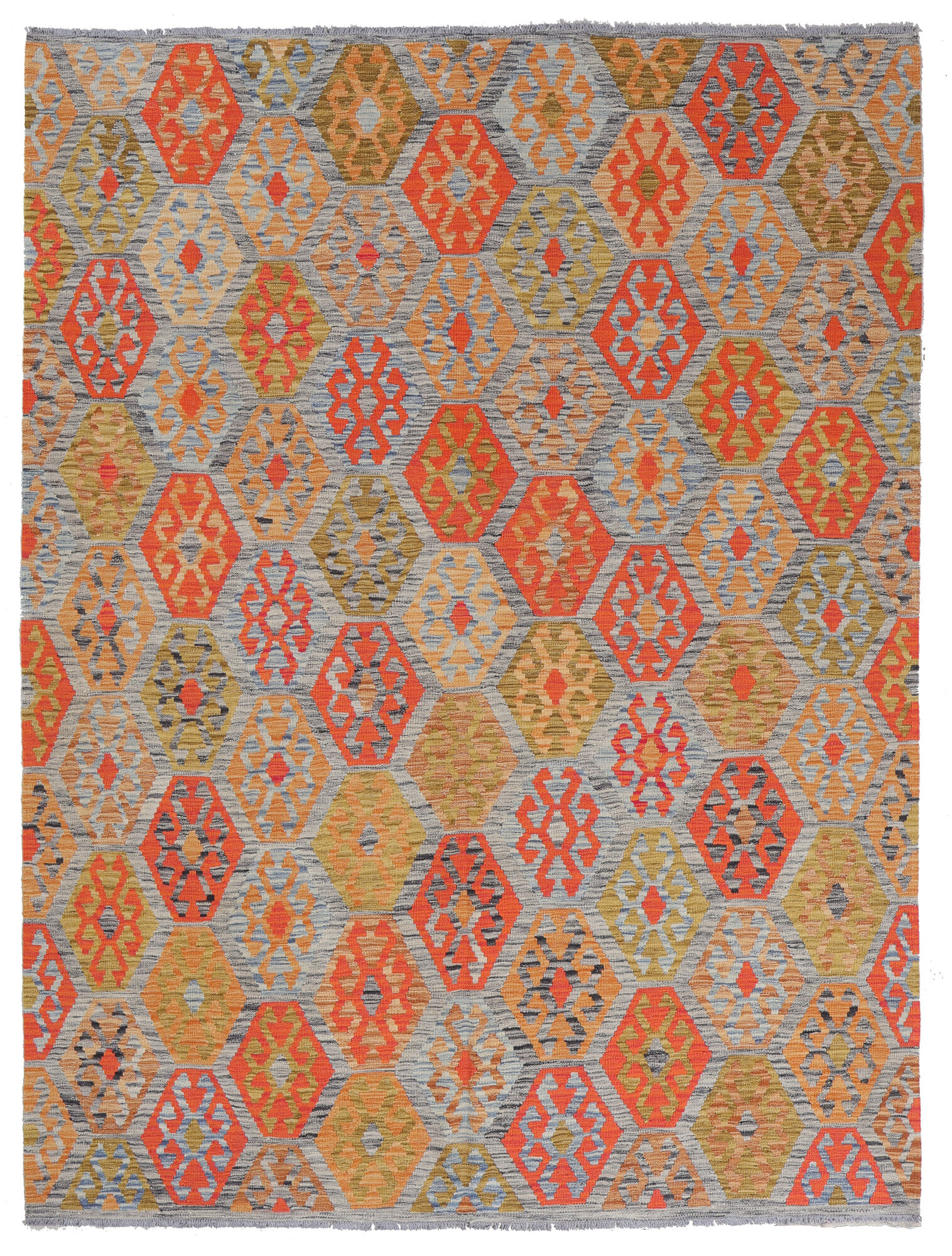 Kelim Afghan Old style Matta 182x241
