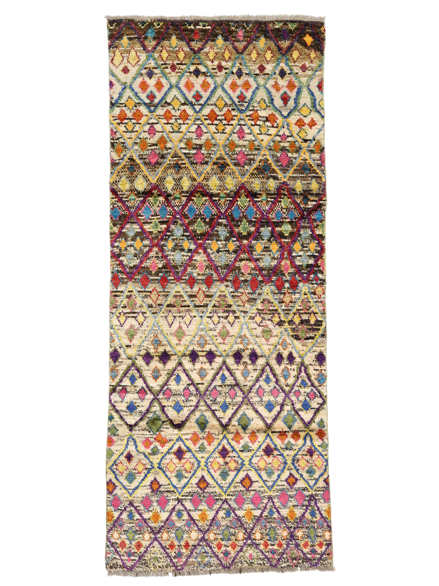 Berber Colourful Matta 74x193