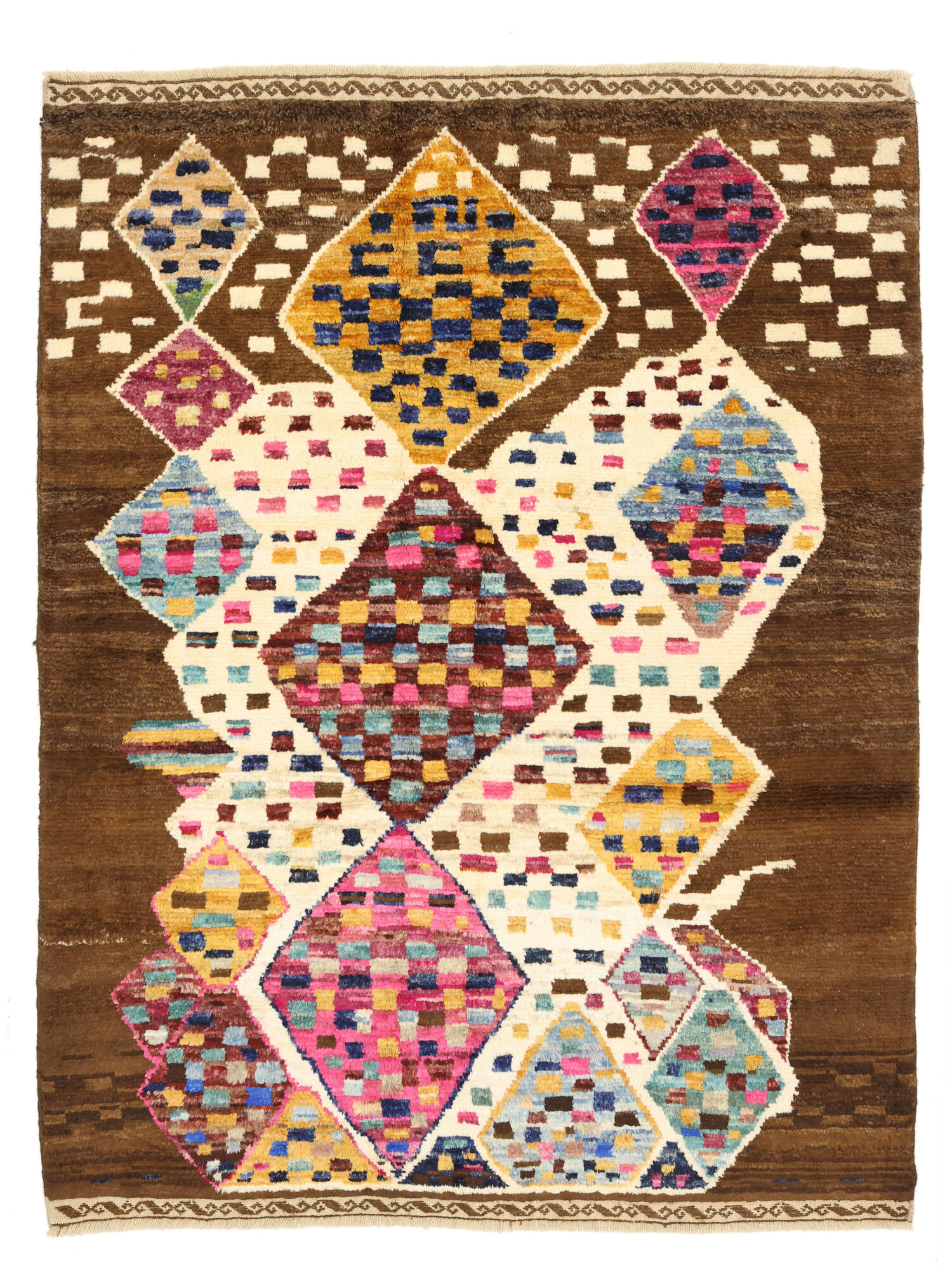 Berber Colourful Matta 135x166