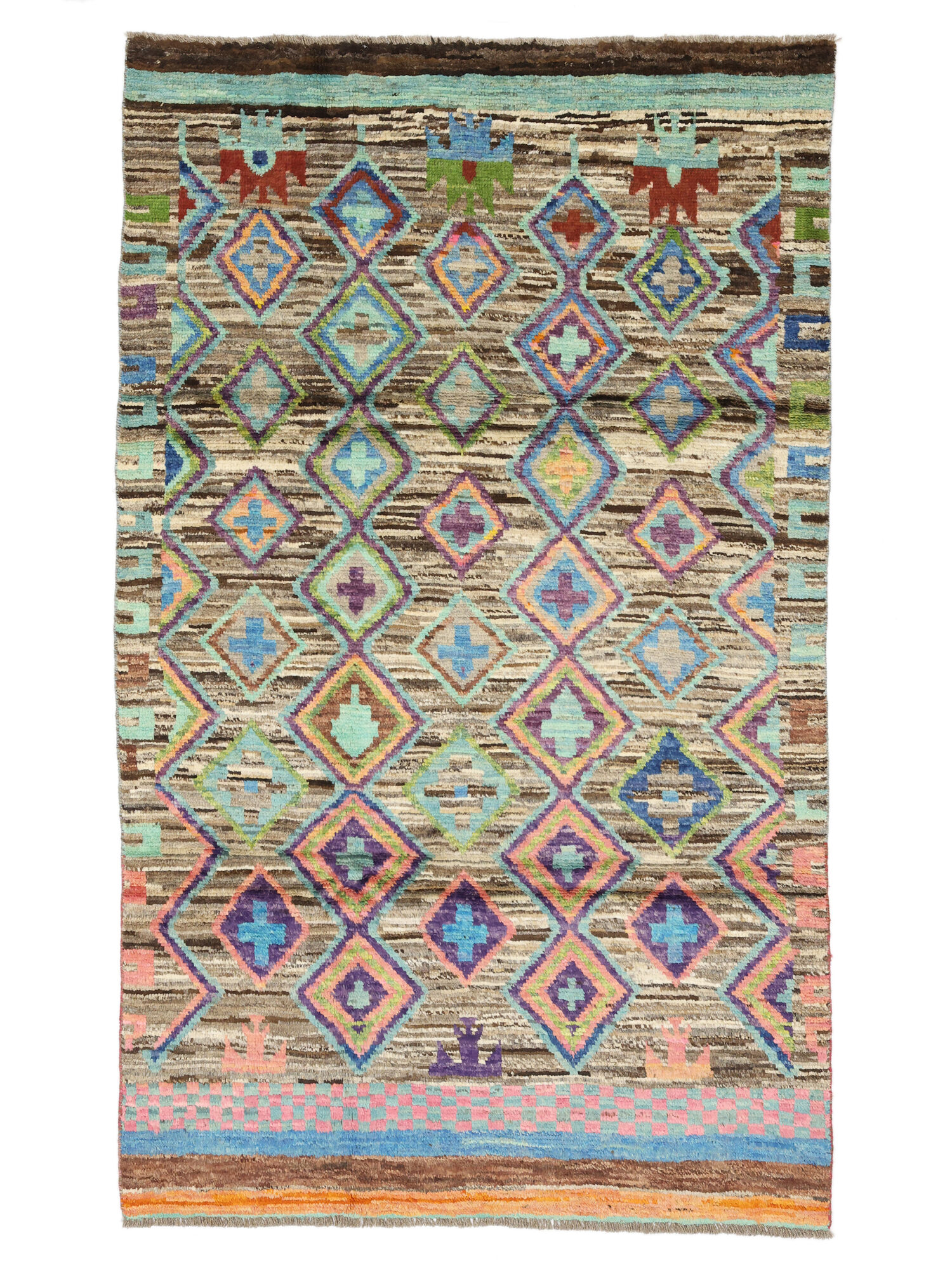 Berber Colourful Matta 119x197