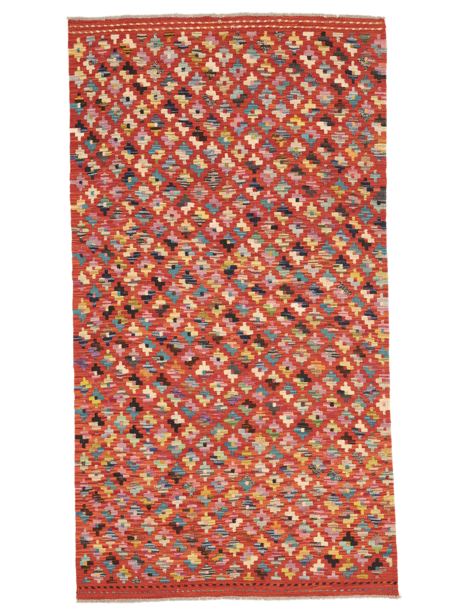 Kelim Afghan Old style Matta 108x196