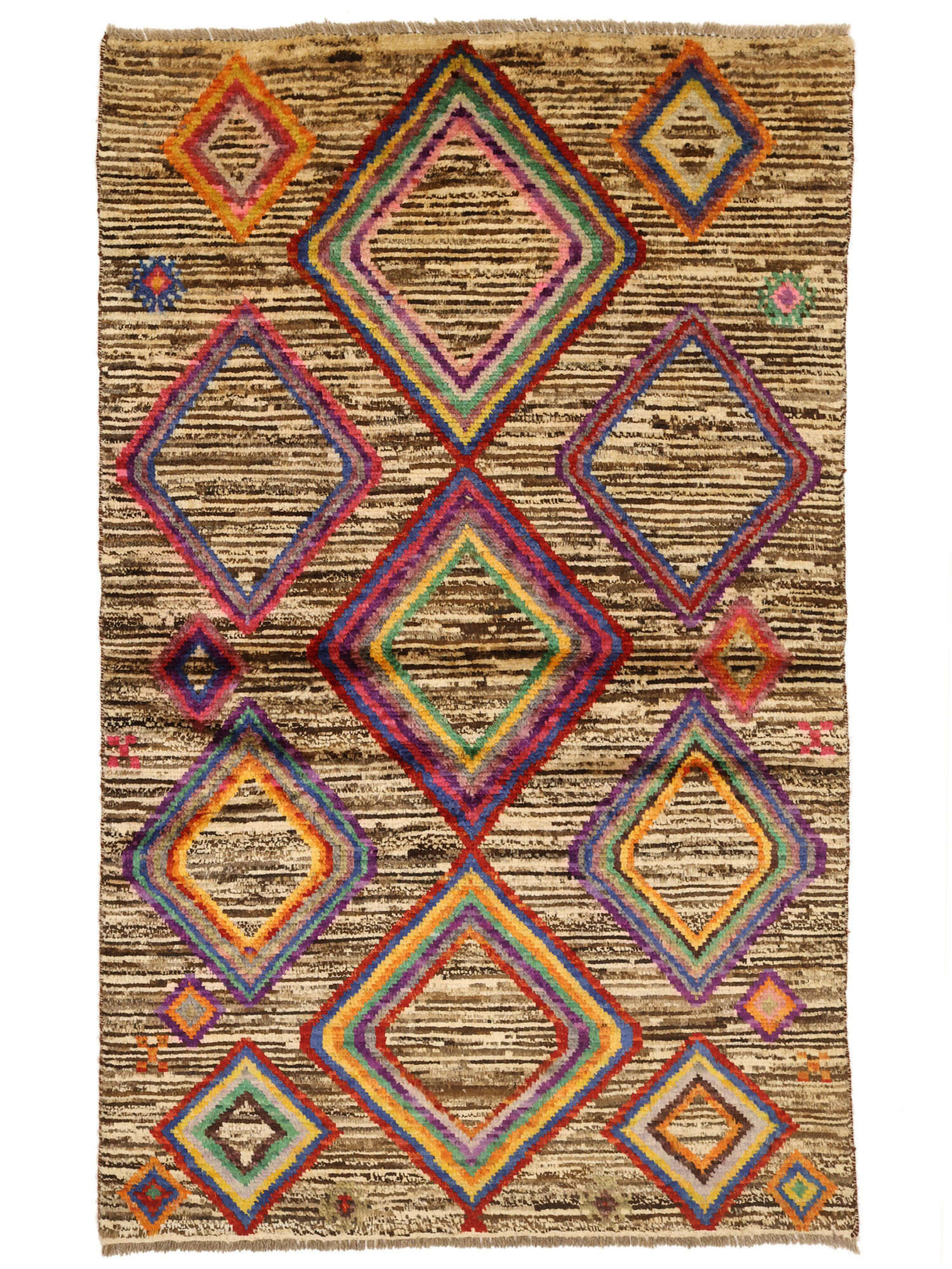 Berber Colourful Matta 91x145