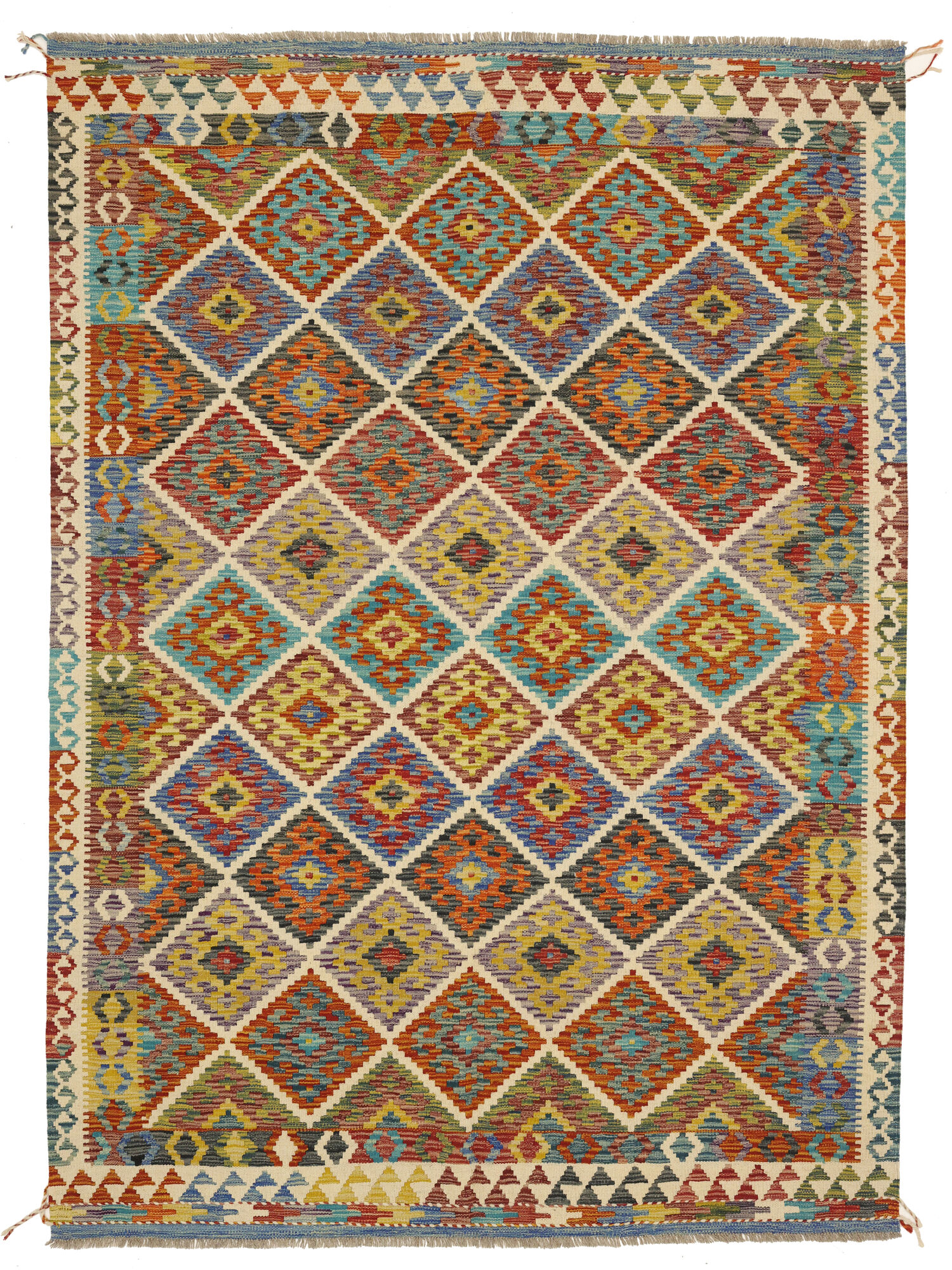 Kelim Afghan Old style Matta 177x248