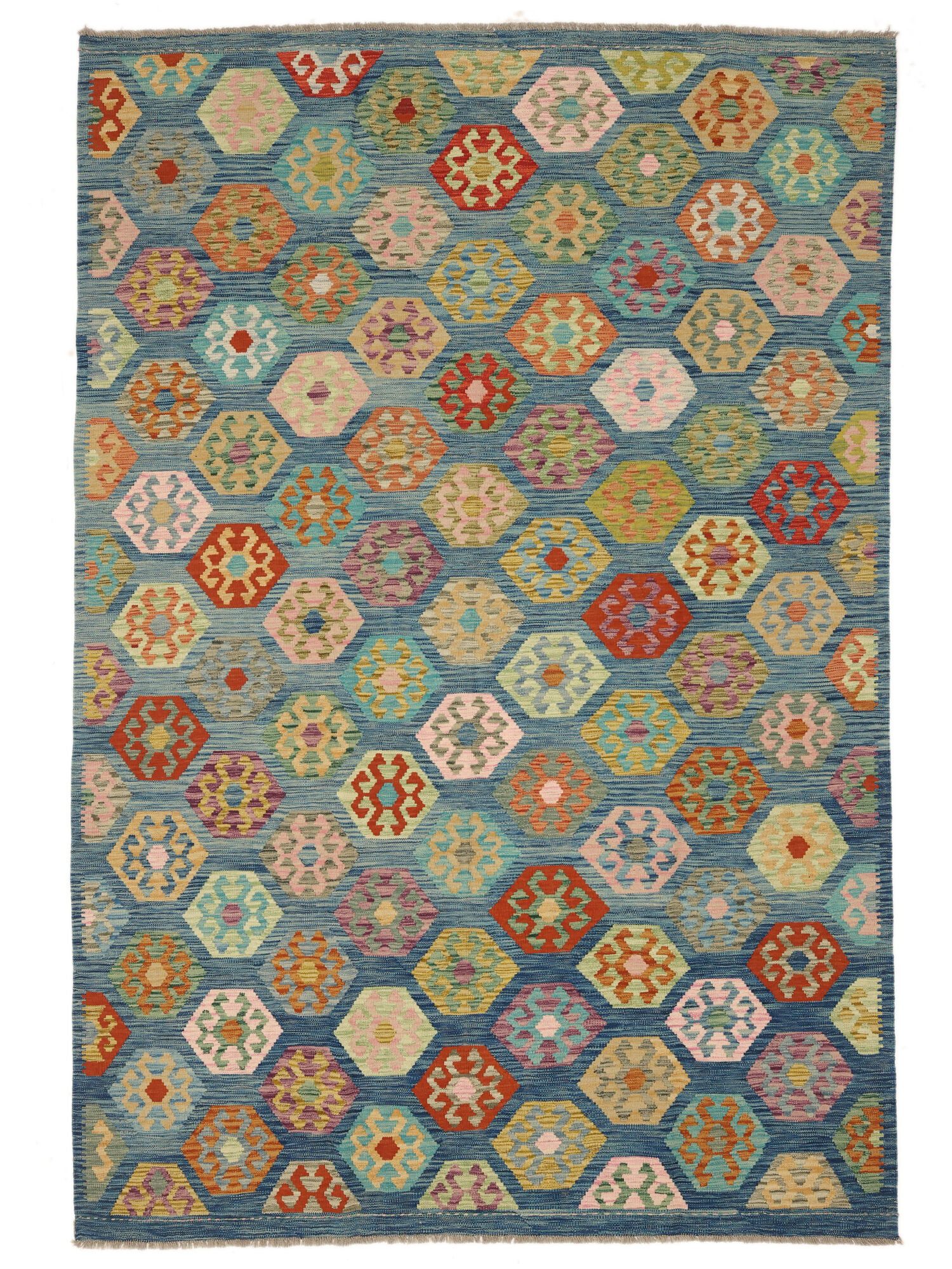 Kelim Afghan Old style Matta 199x302