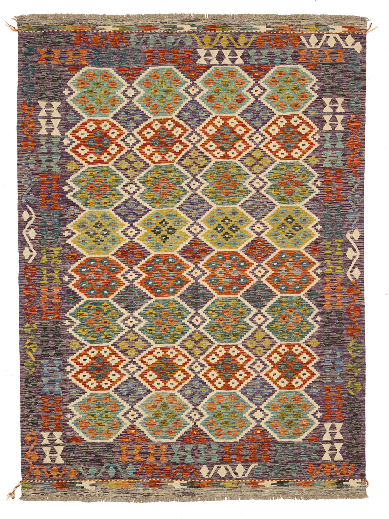 Kelim Afghan Old style Matta 176x242