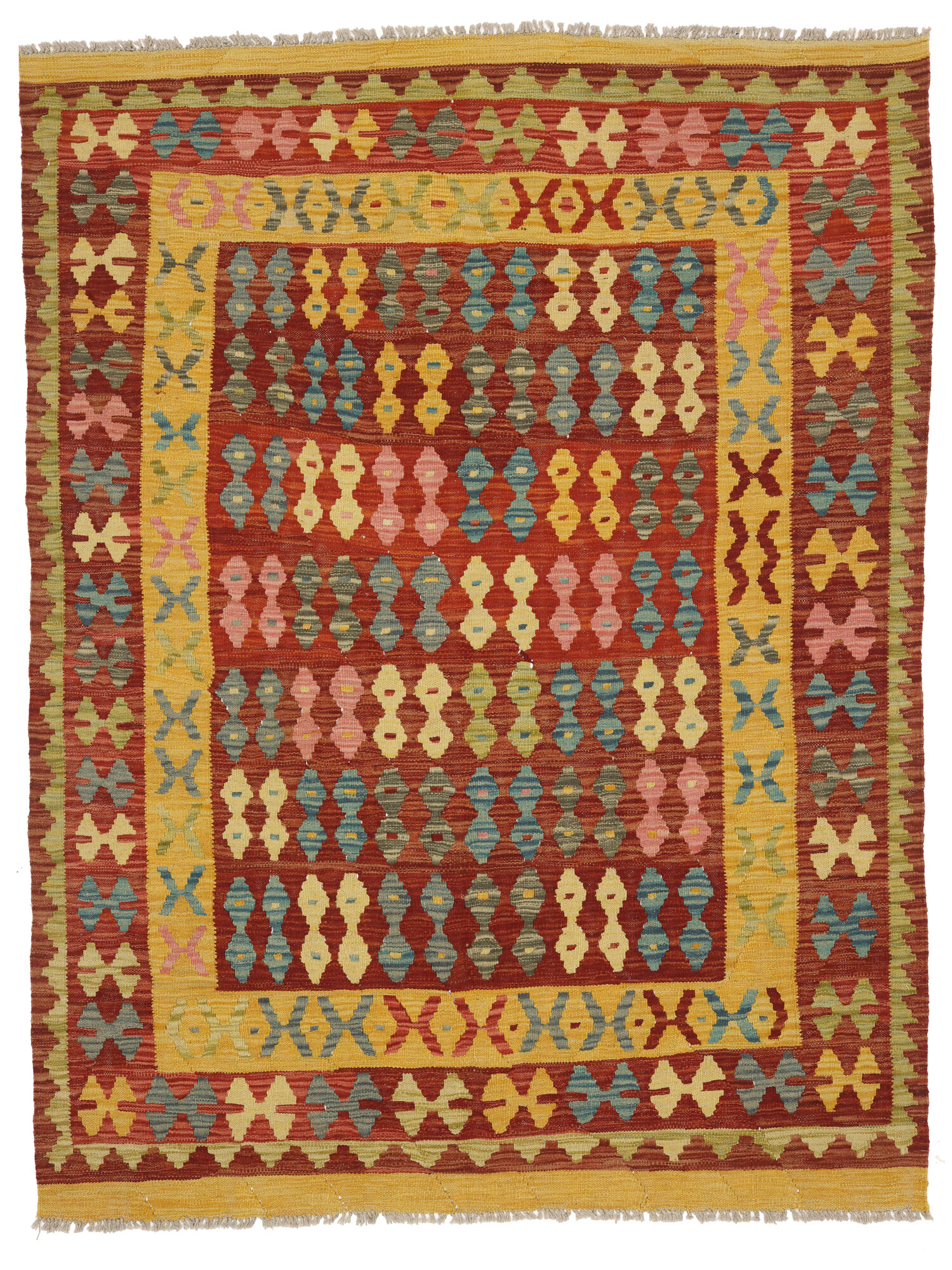 Kelim Afghan Old style Matta 148x196
