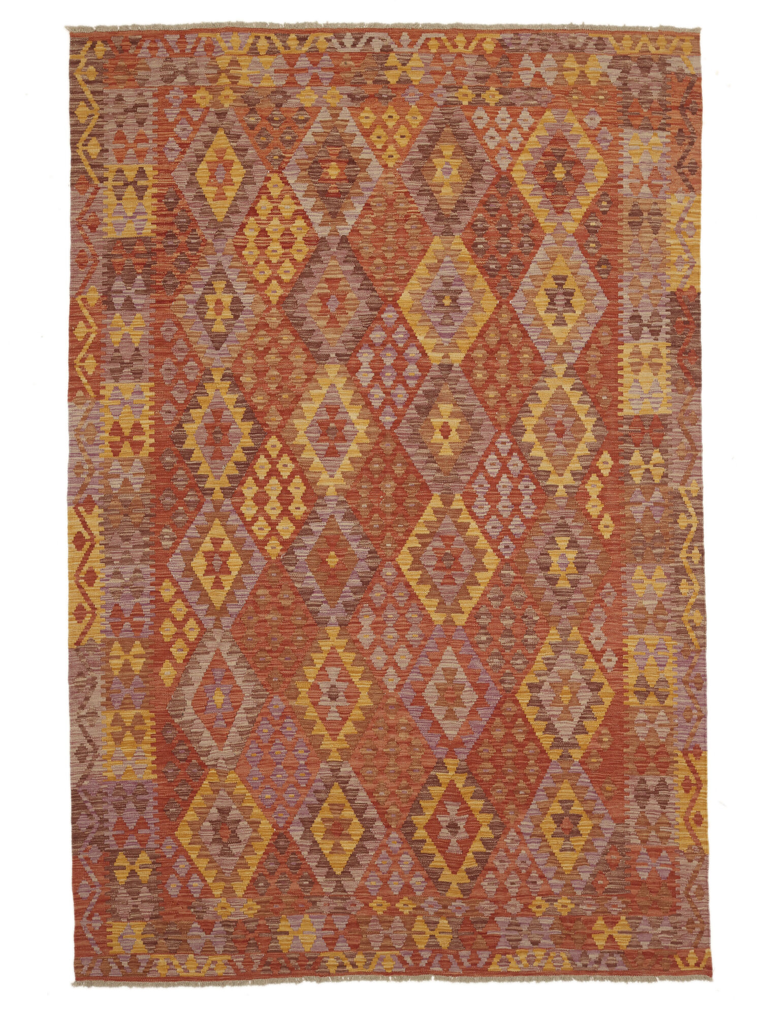 Kelim Afghan Old style Matta 198x302