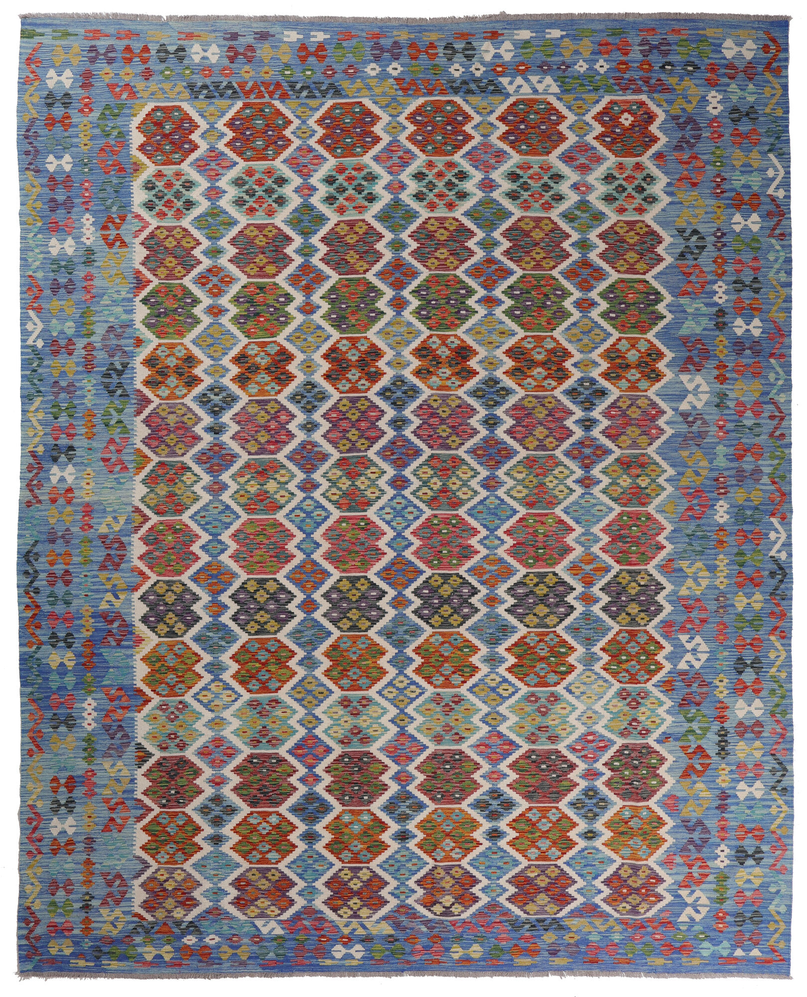 Kelim Afghan Old style Matta 322x395