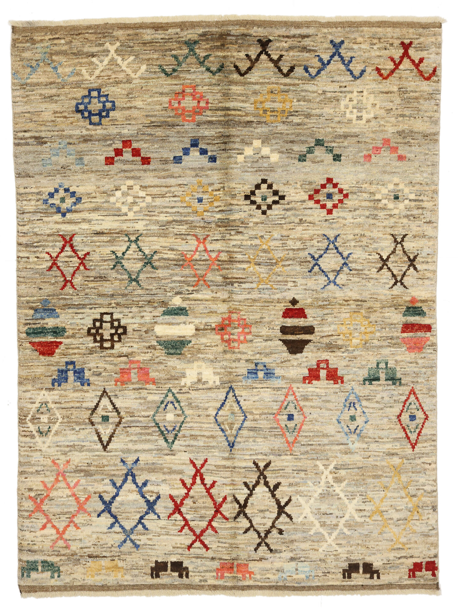 Berber Colourful Matta 156x205