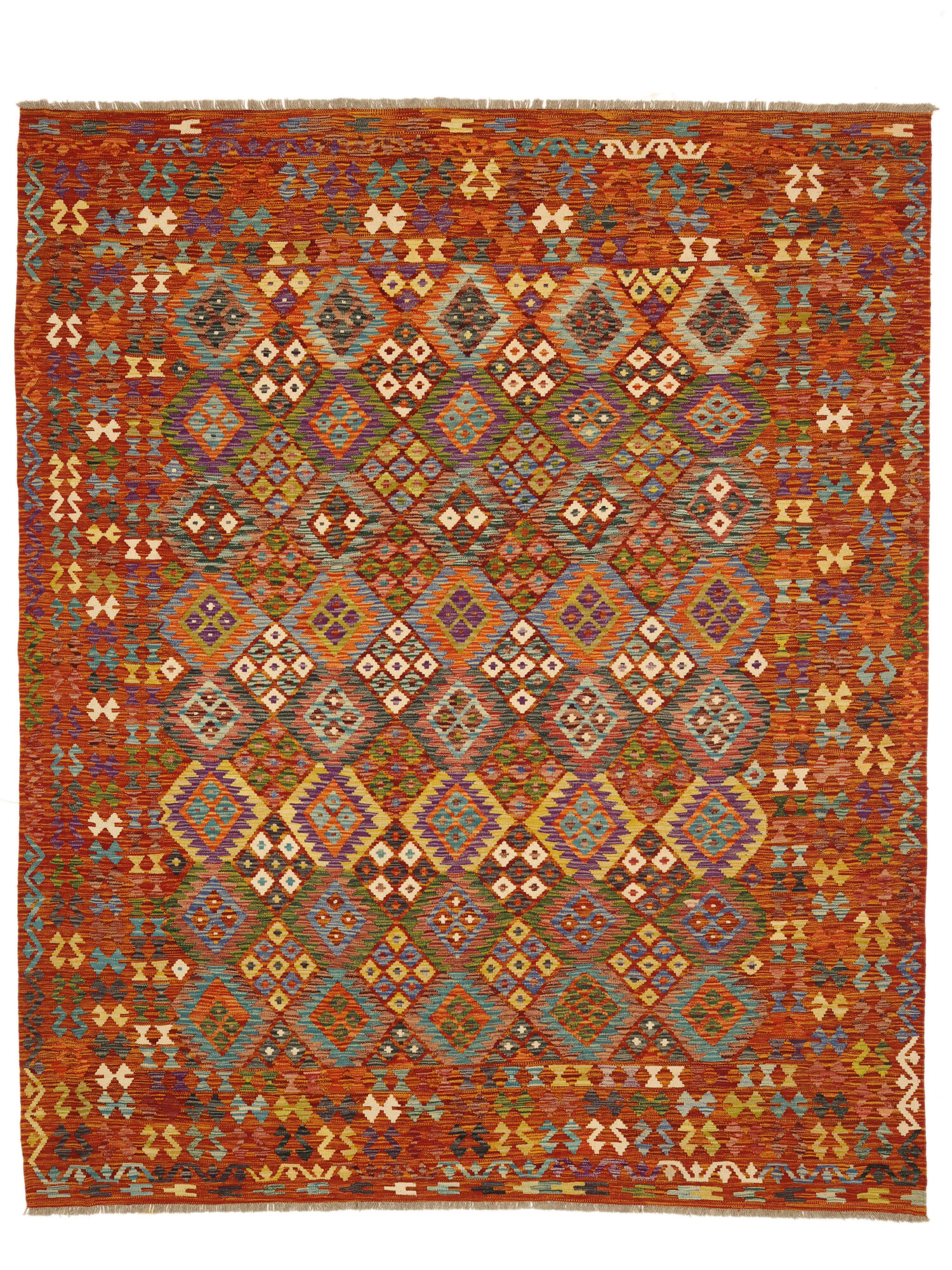 Kelim Afghan Old style Matta 252x290