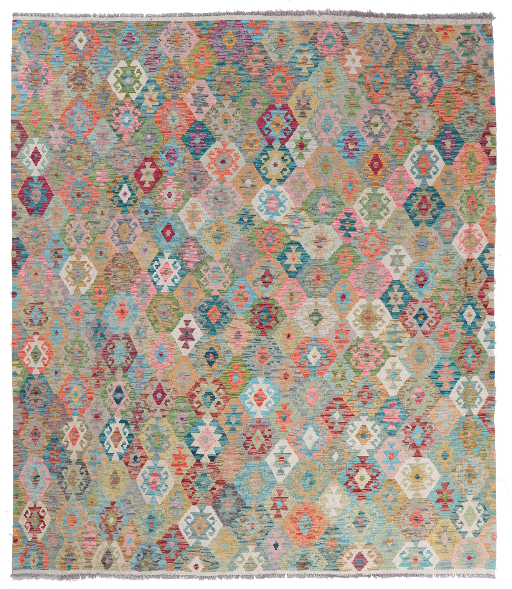 Kelim Afghan Old style Matta 256x303