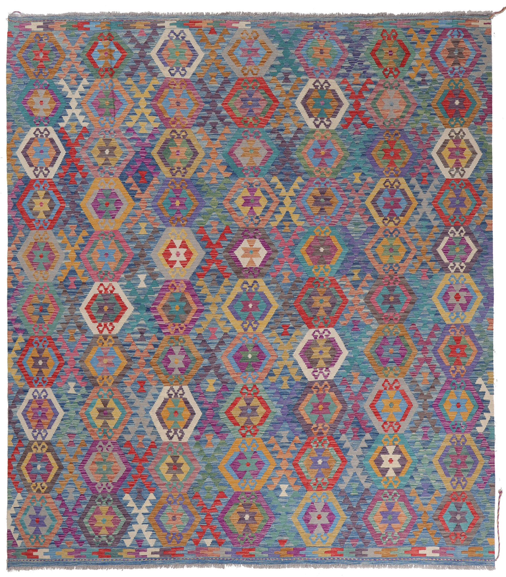 Kelim Afghan Old style Matta 265x302