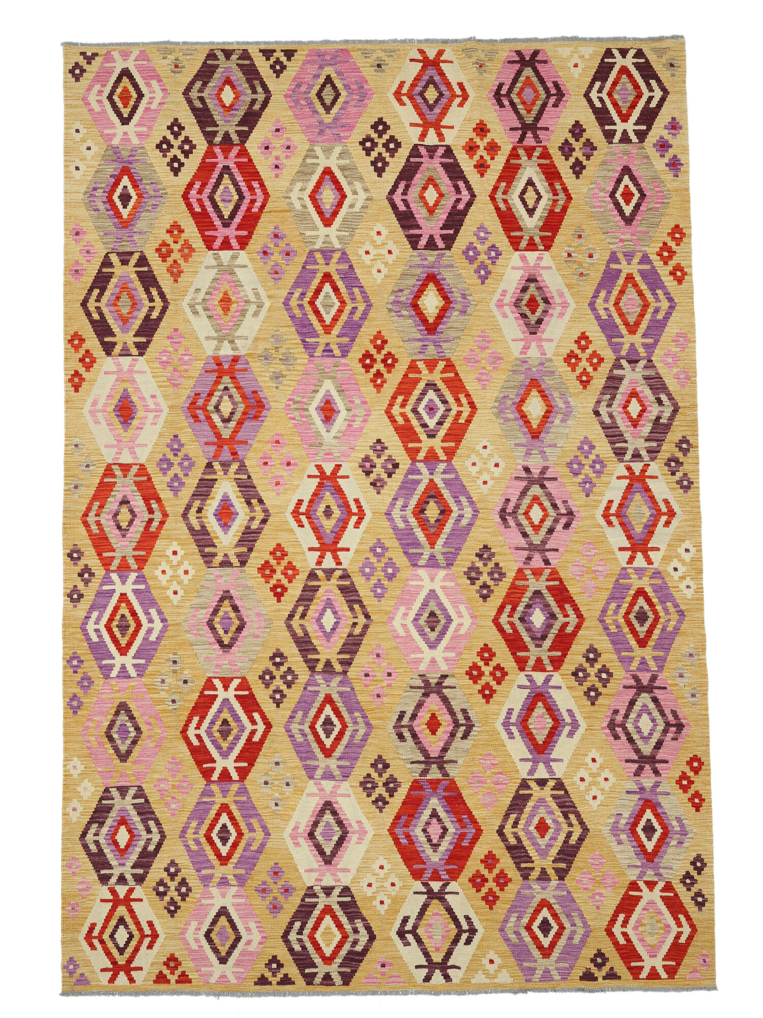 Kelim Afghan Old style Matta 205x305