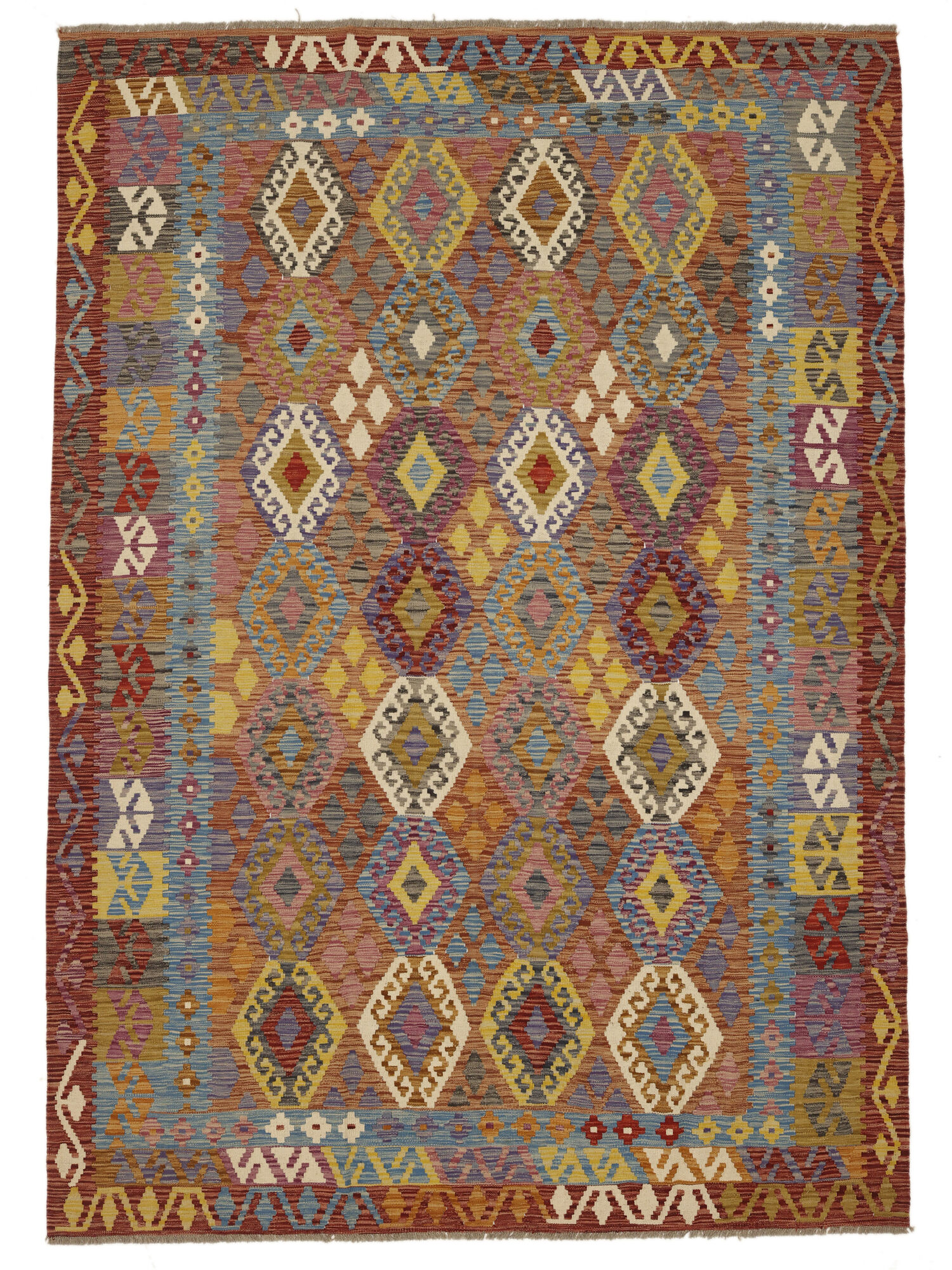Kelim Afghan Old style Matta 206x288