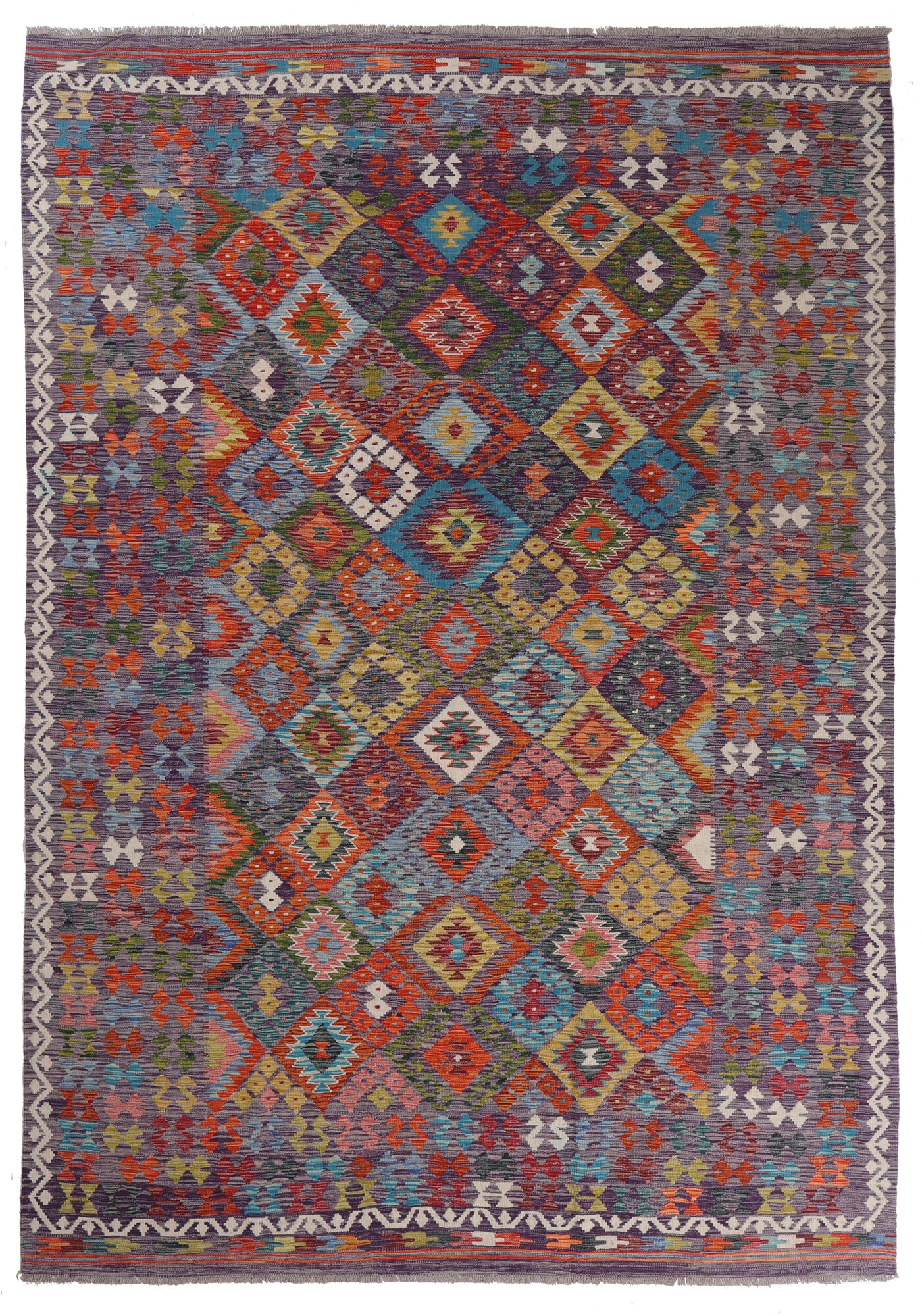 Kelim Afghan Old style Matta 248x355