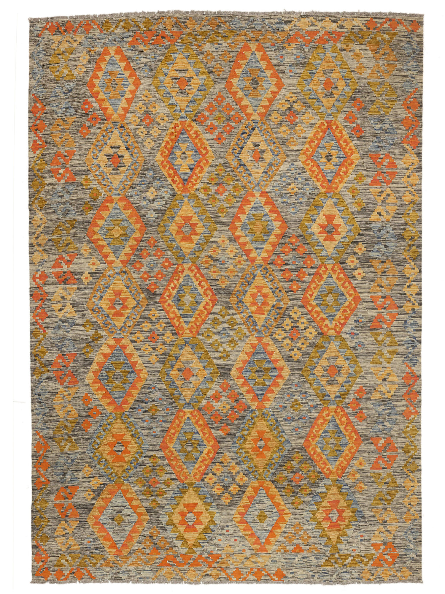 Kelim Afghan Old style Matta 202x295