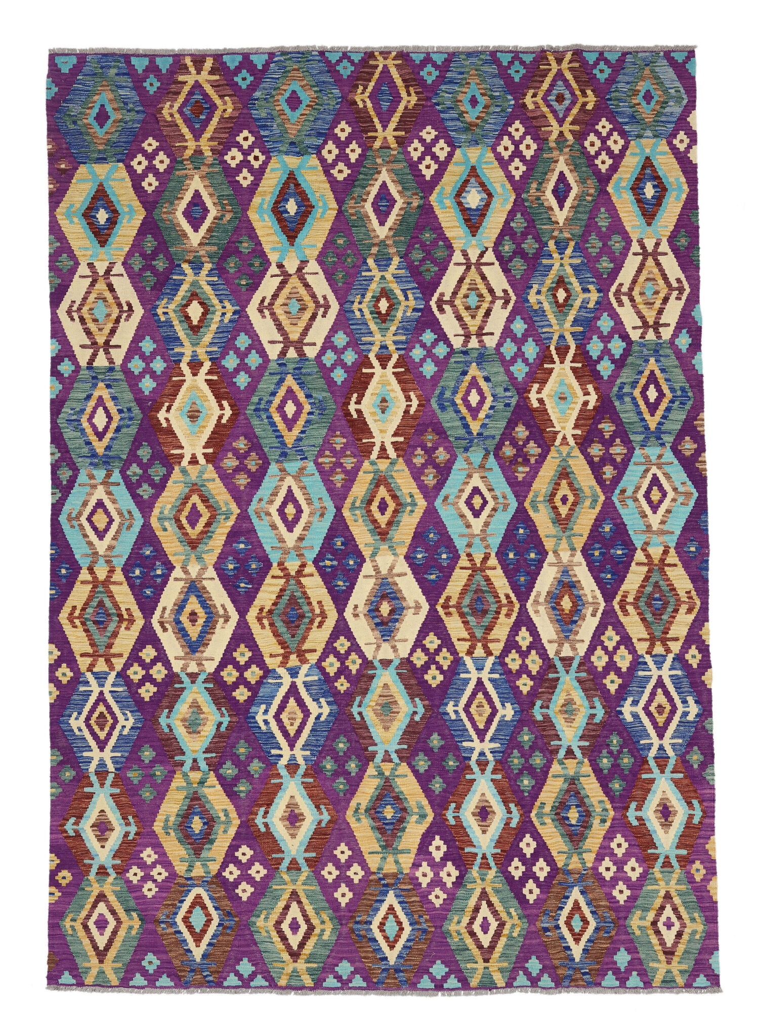 Kelim Afghan Old style Matta 208x299