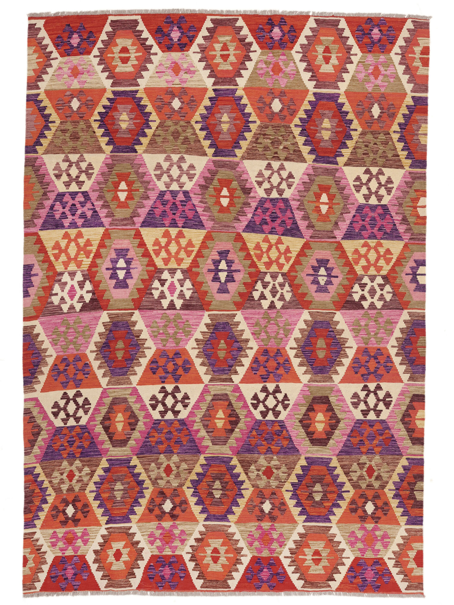 Kelim Afghan Old style Matta 209x299