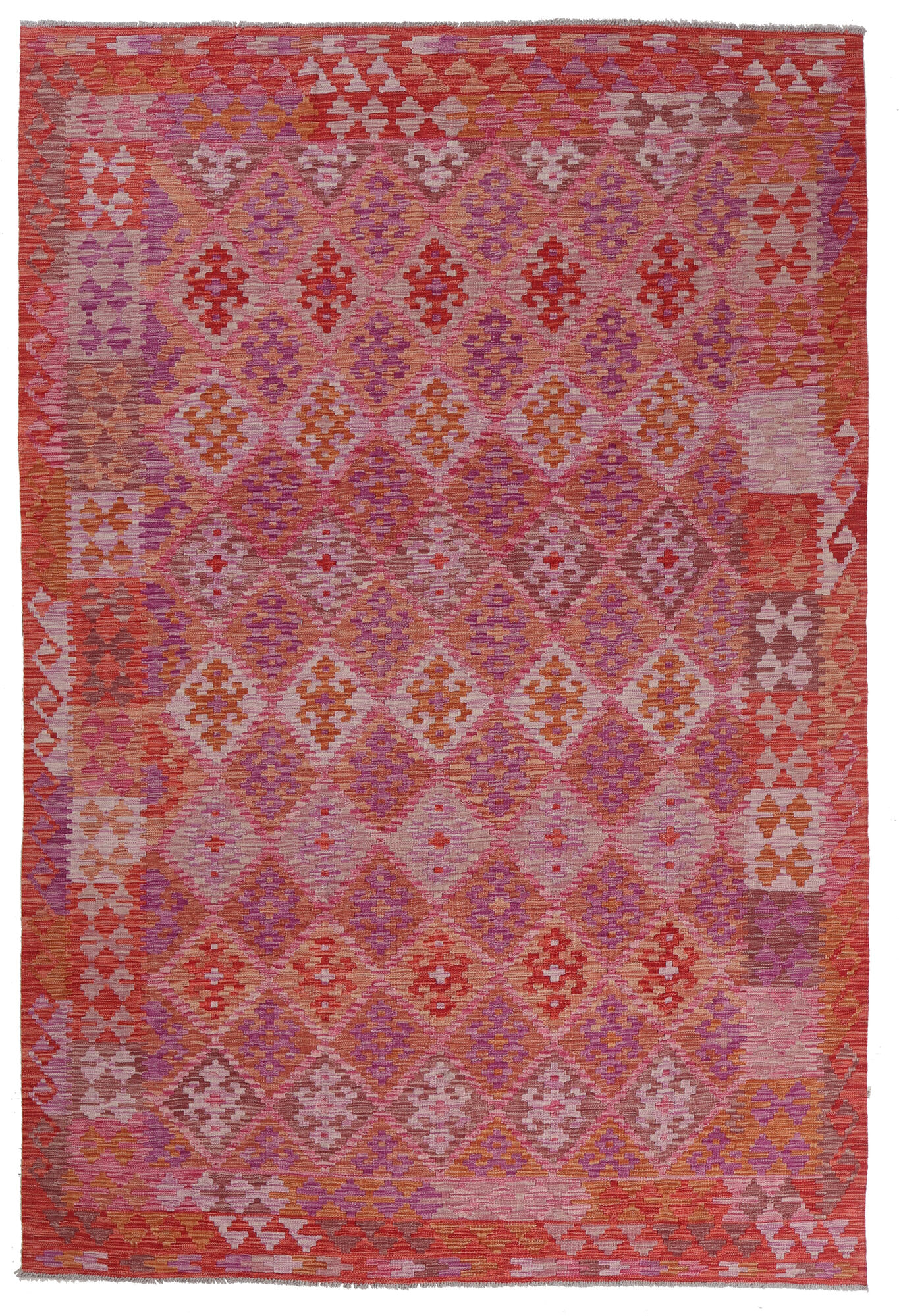 Kelim Afghan Old style Matta 203x299