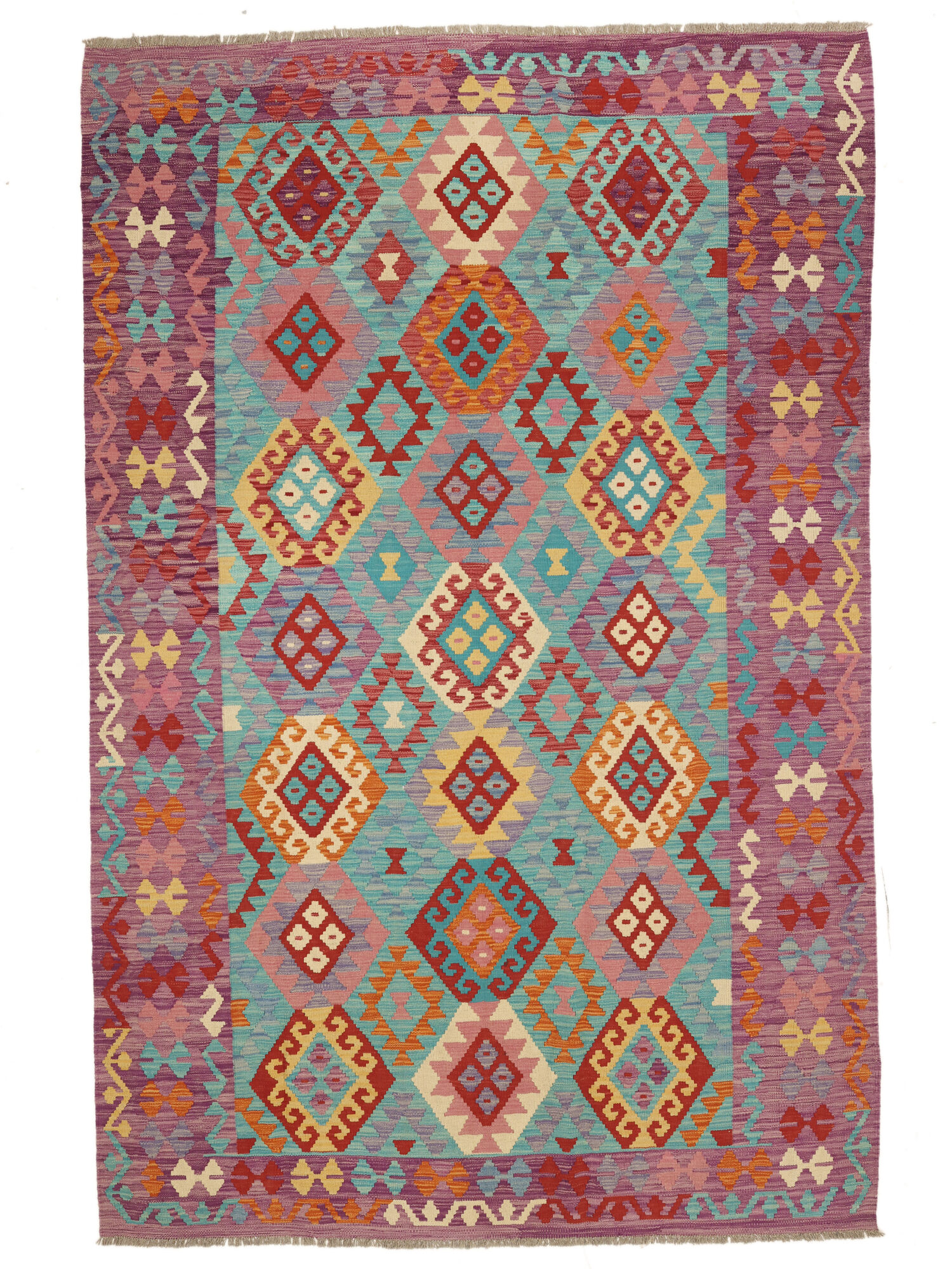 Kelim Afghan Old style Matta 195x294