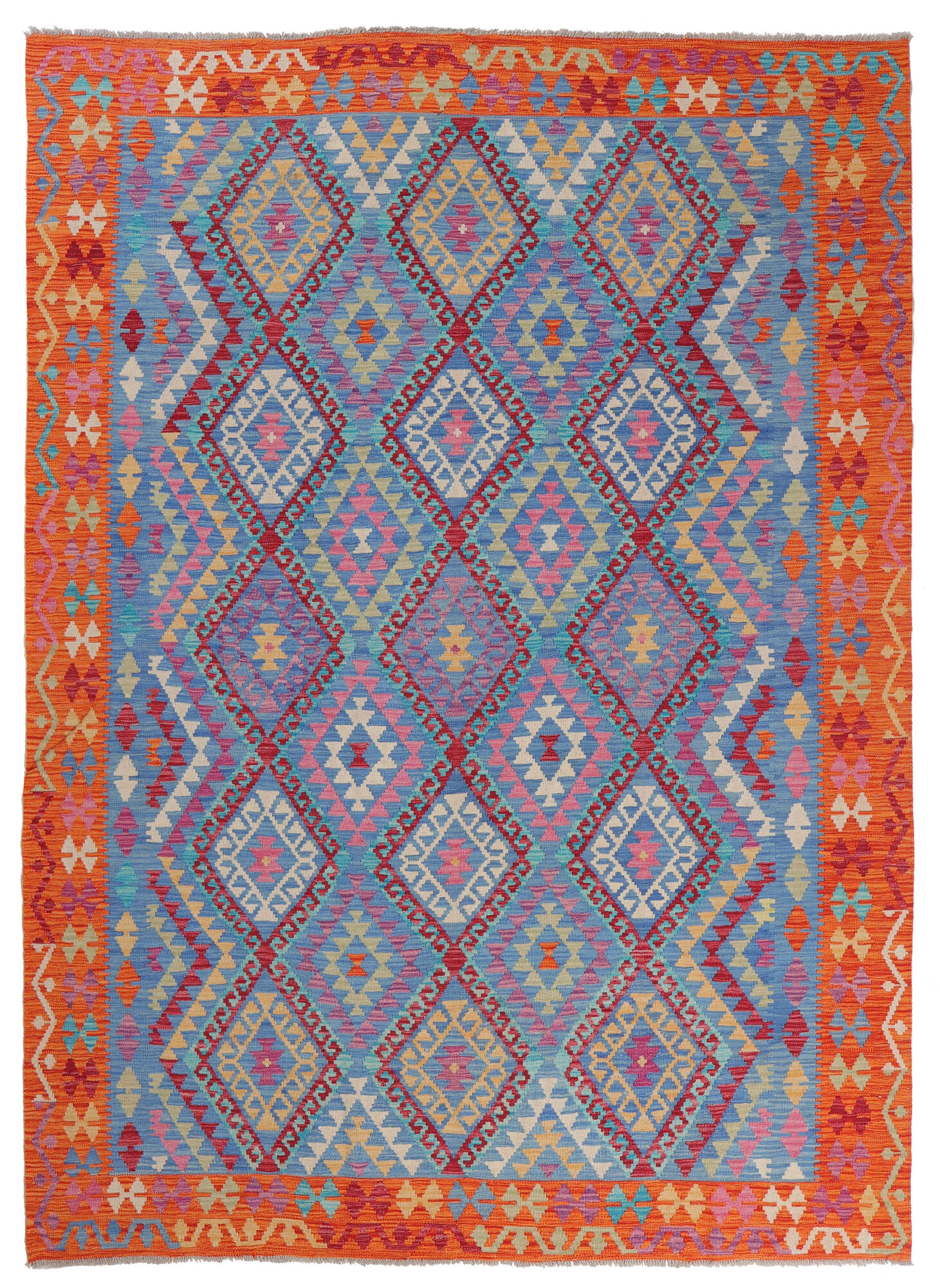 Kelim Afghan Old style Matta 206x292