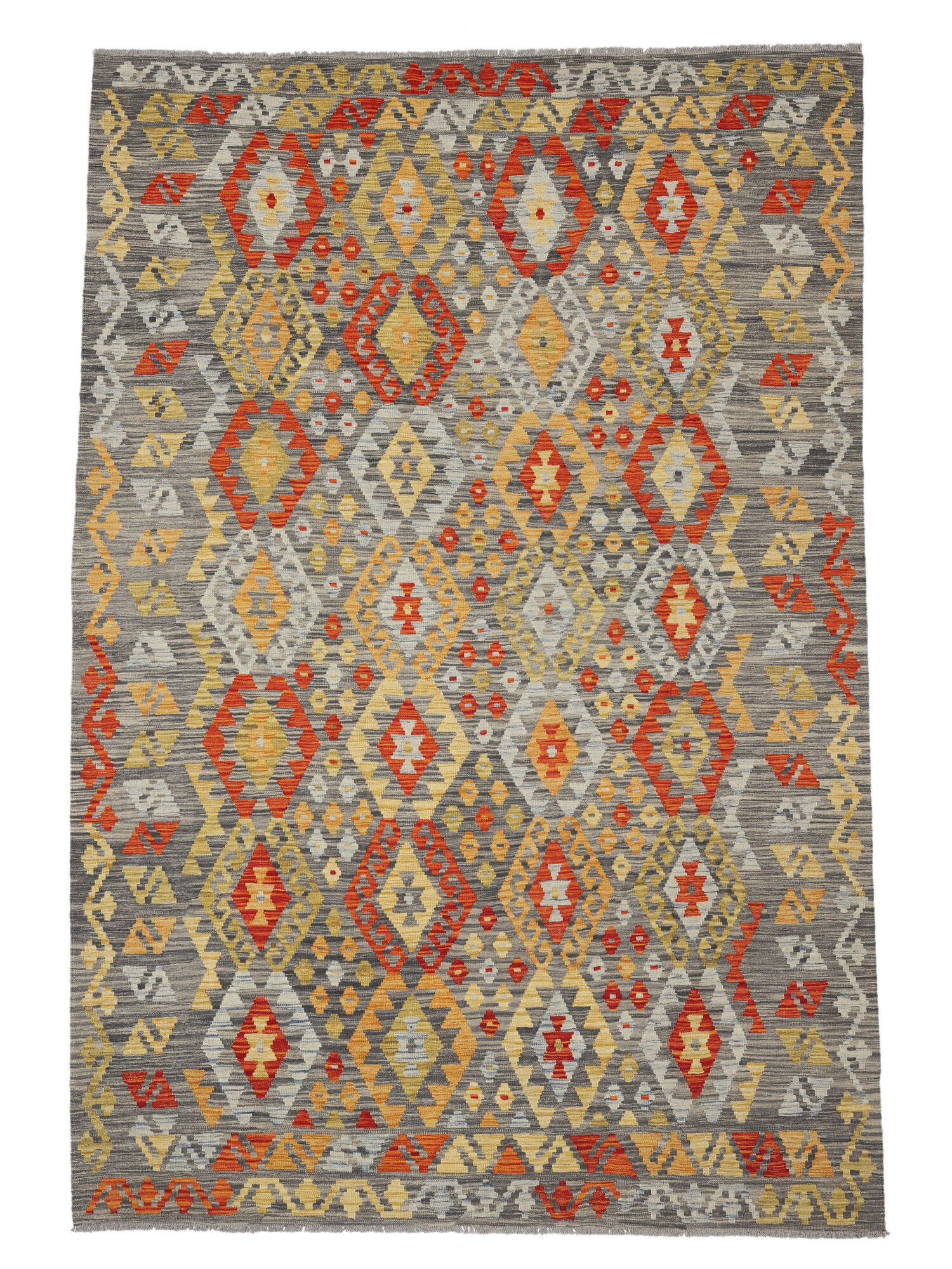 Kelim Afghan Old style Matta 205x305