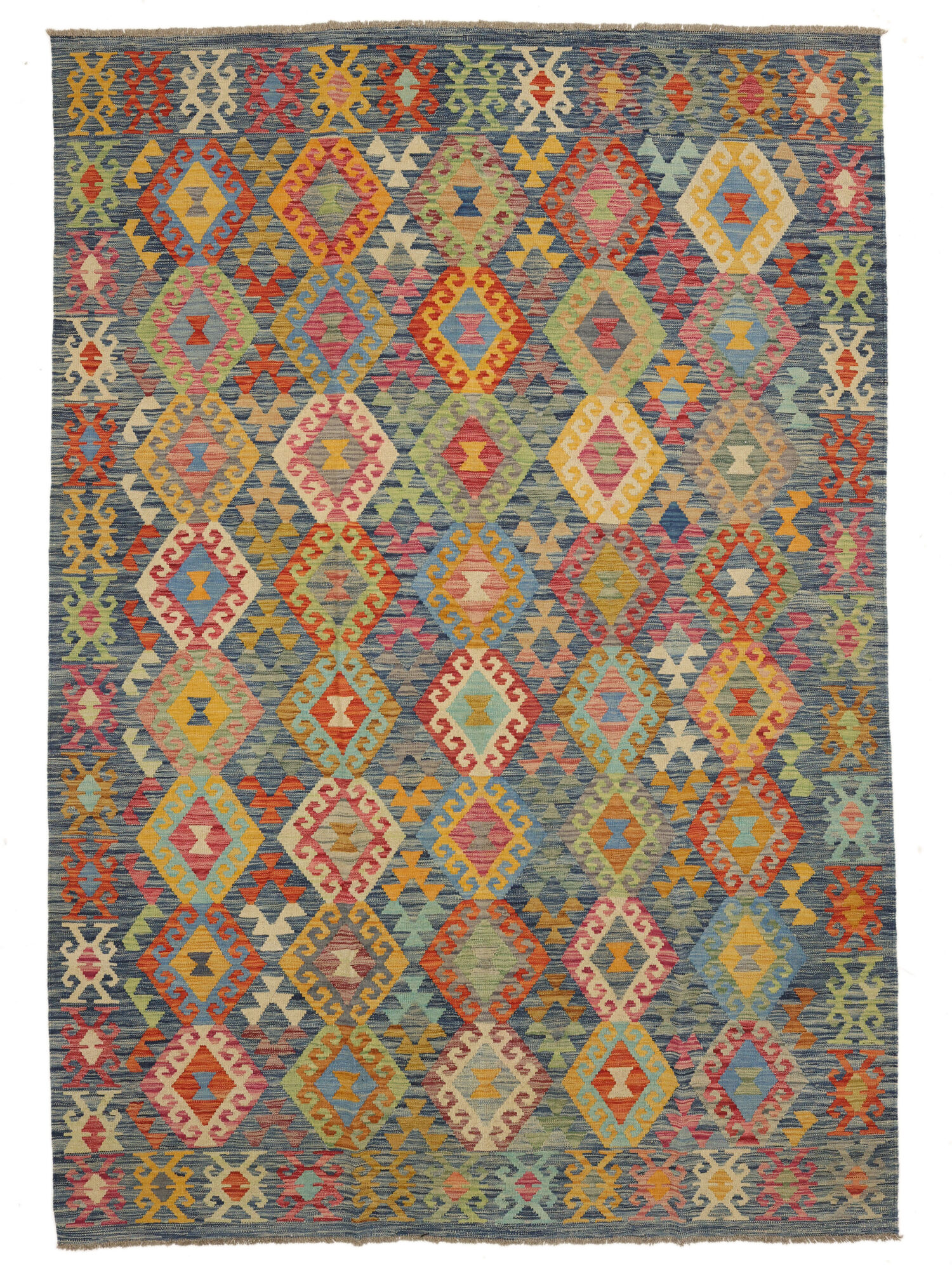 Kelim Afghan Old style Matta 205x297