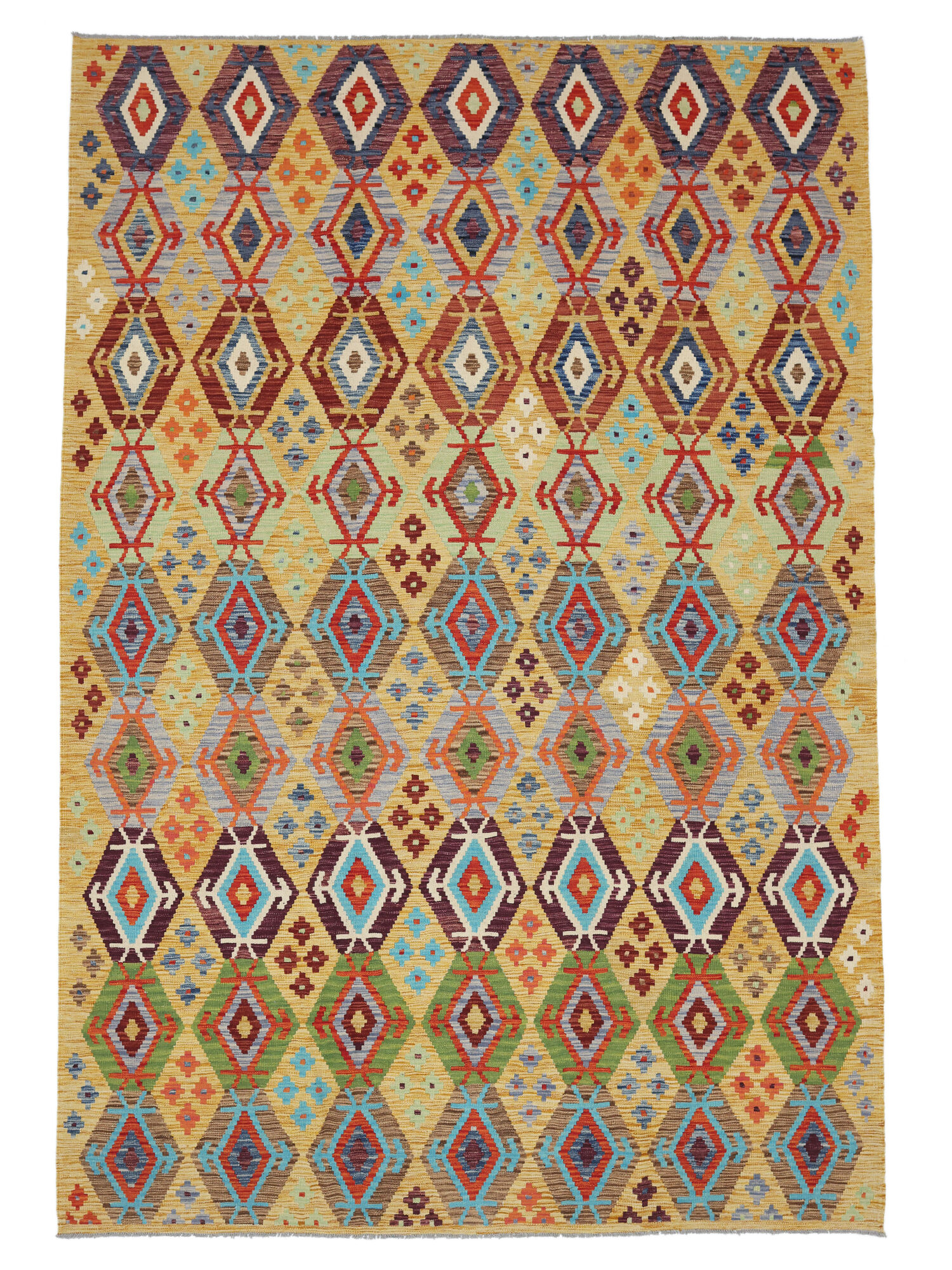 Kelim Afghan Old style Matta 205x301