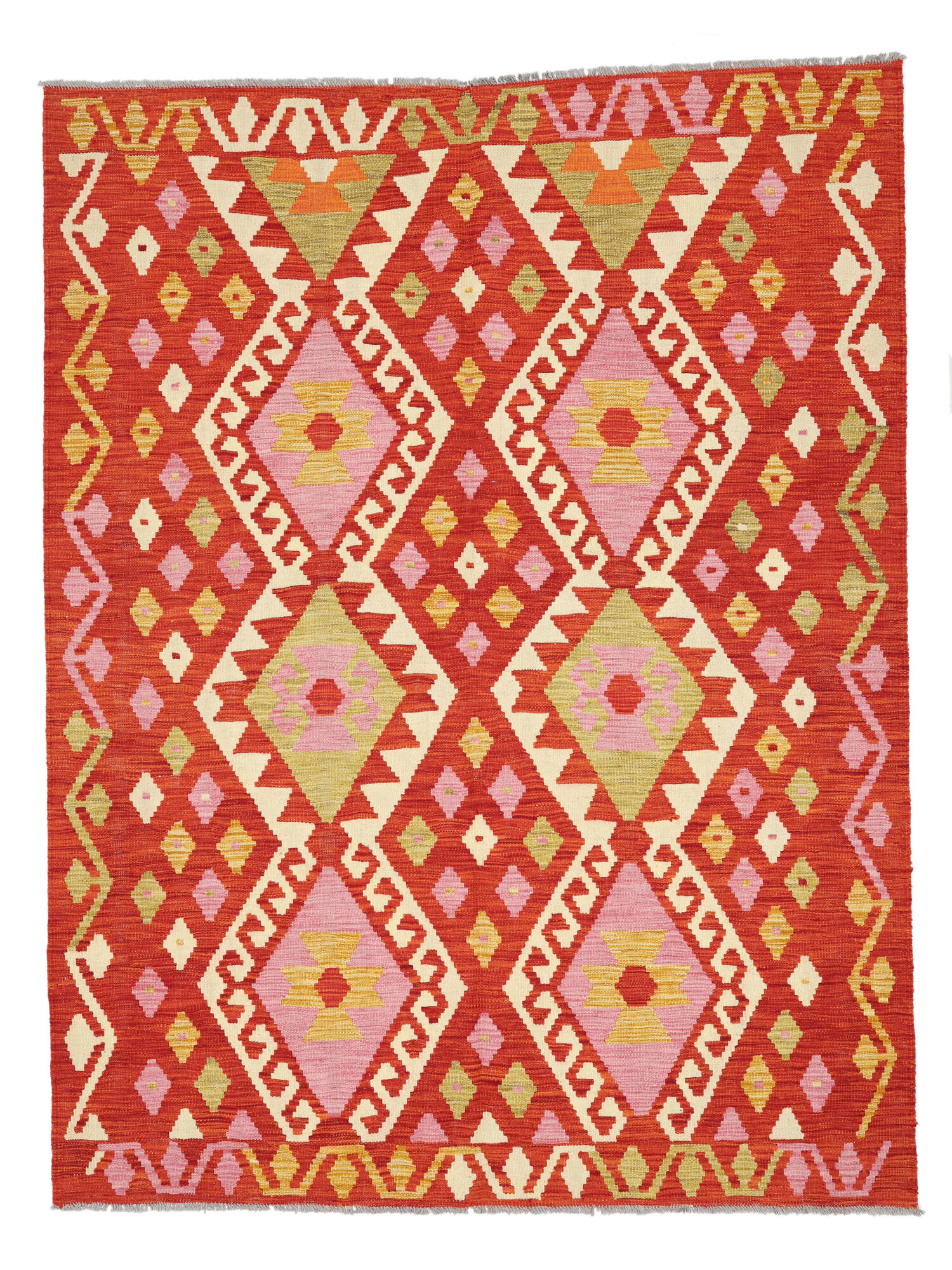 Kelim Afghan Old style Matta 157x204
