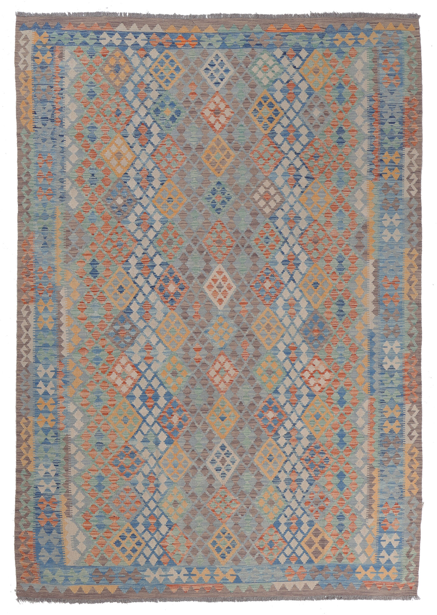 Kelim Afghan Old style Matta 203x295