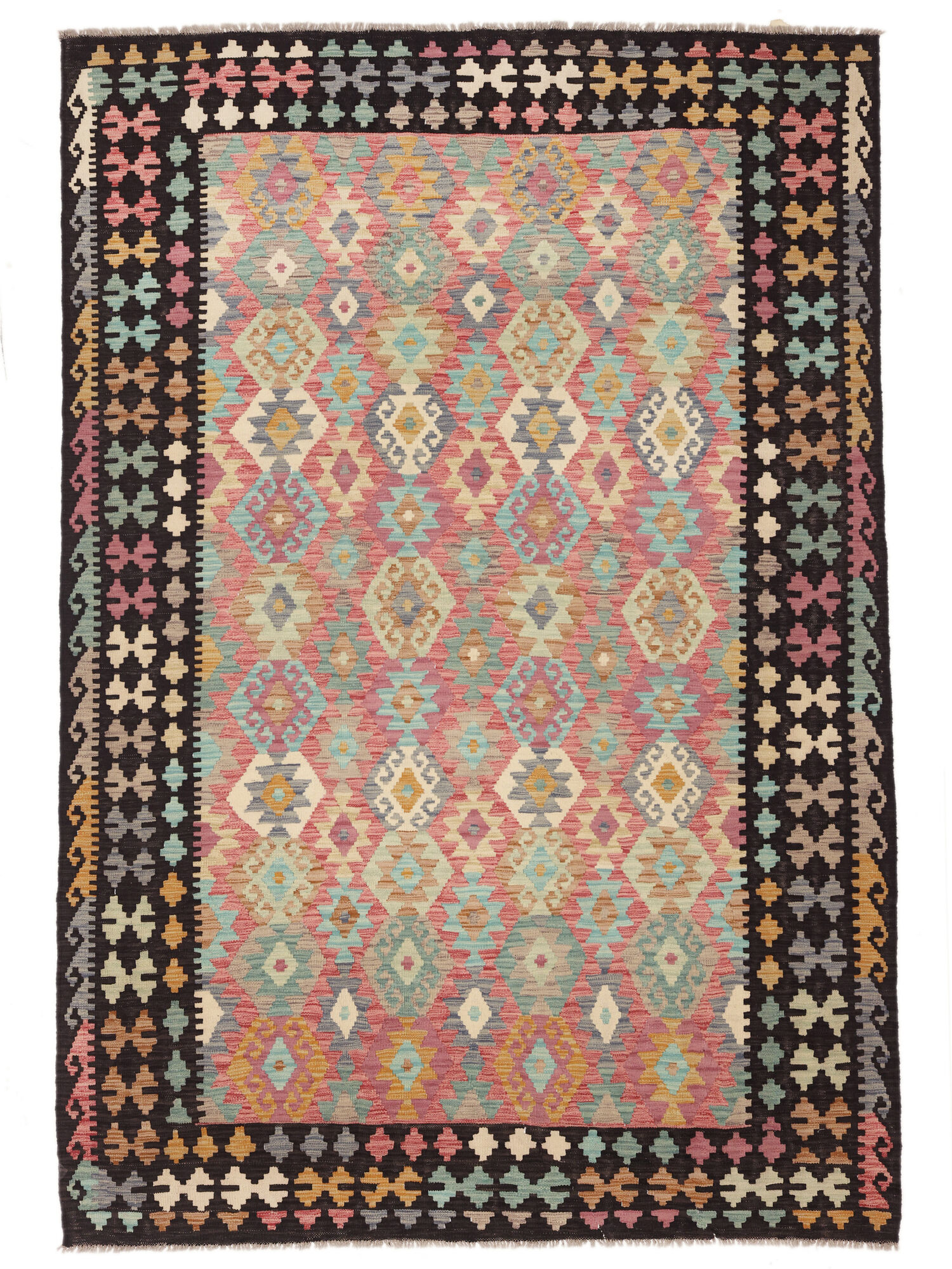 Kelim Afghan Old style Matta 206x304