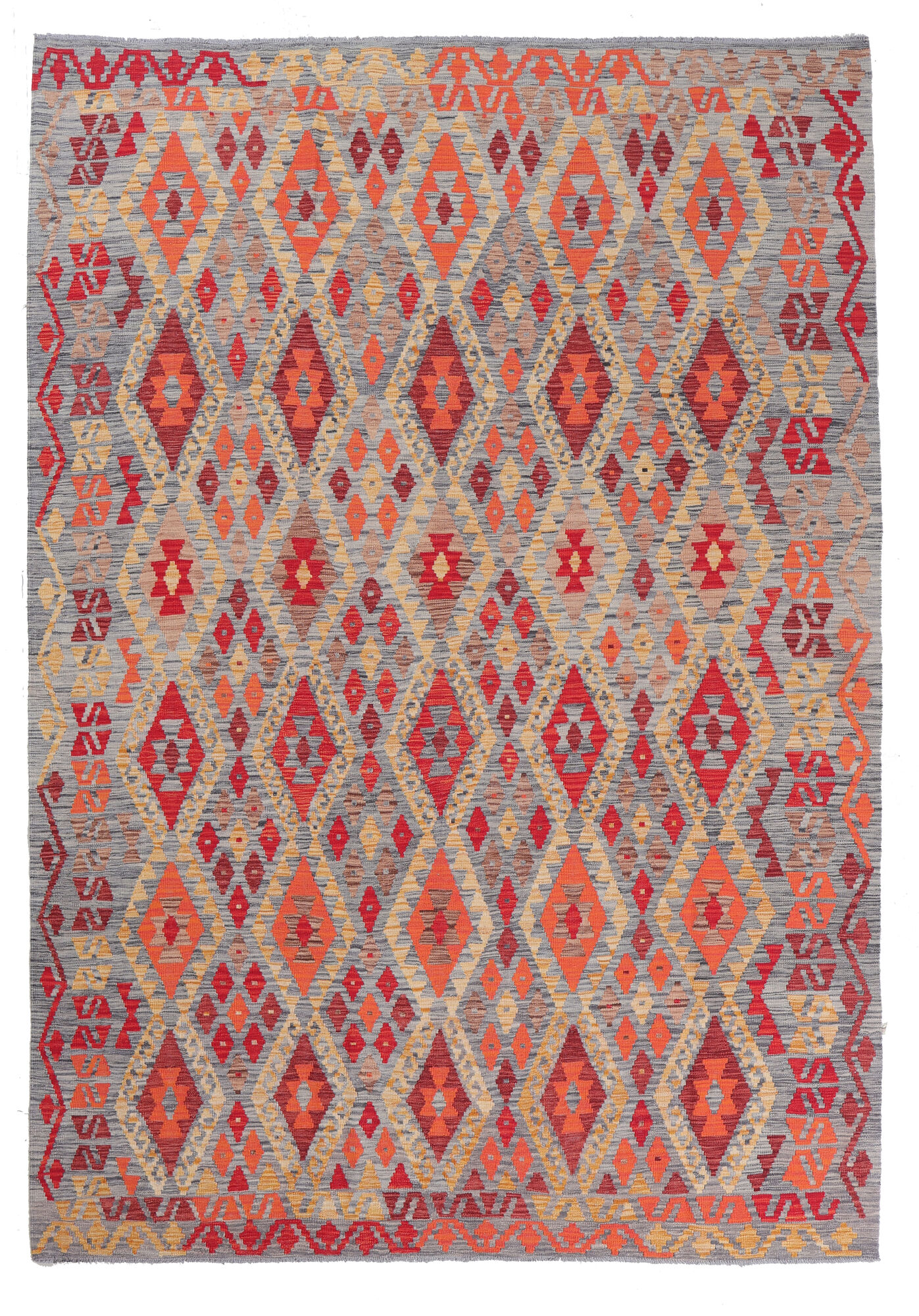 Kelim Afghan Old style Matta 205x292