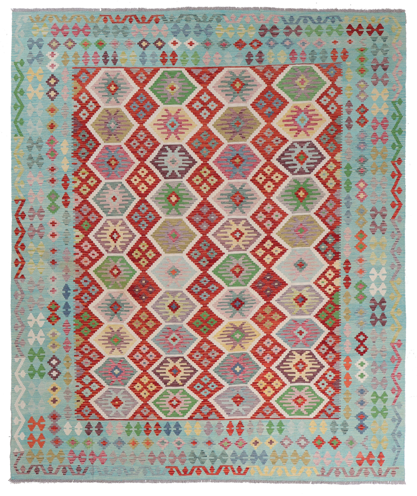 Kelim Afghan Old style Matta 249x302