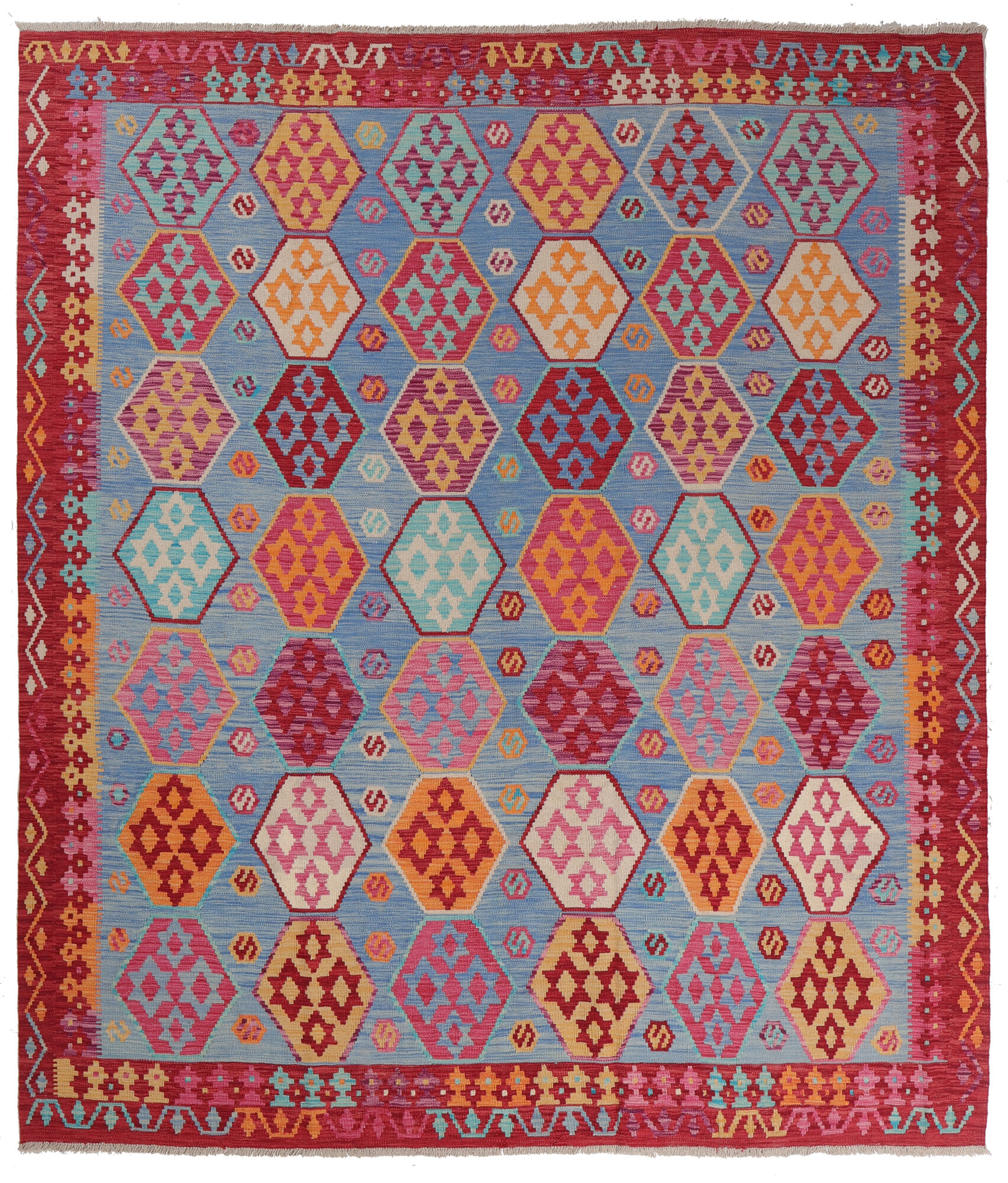 Kelim Afghan Old style Matta 252x288