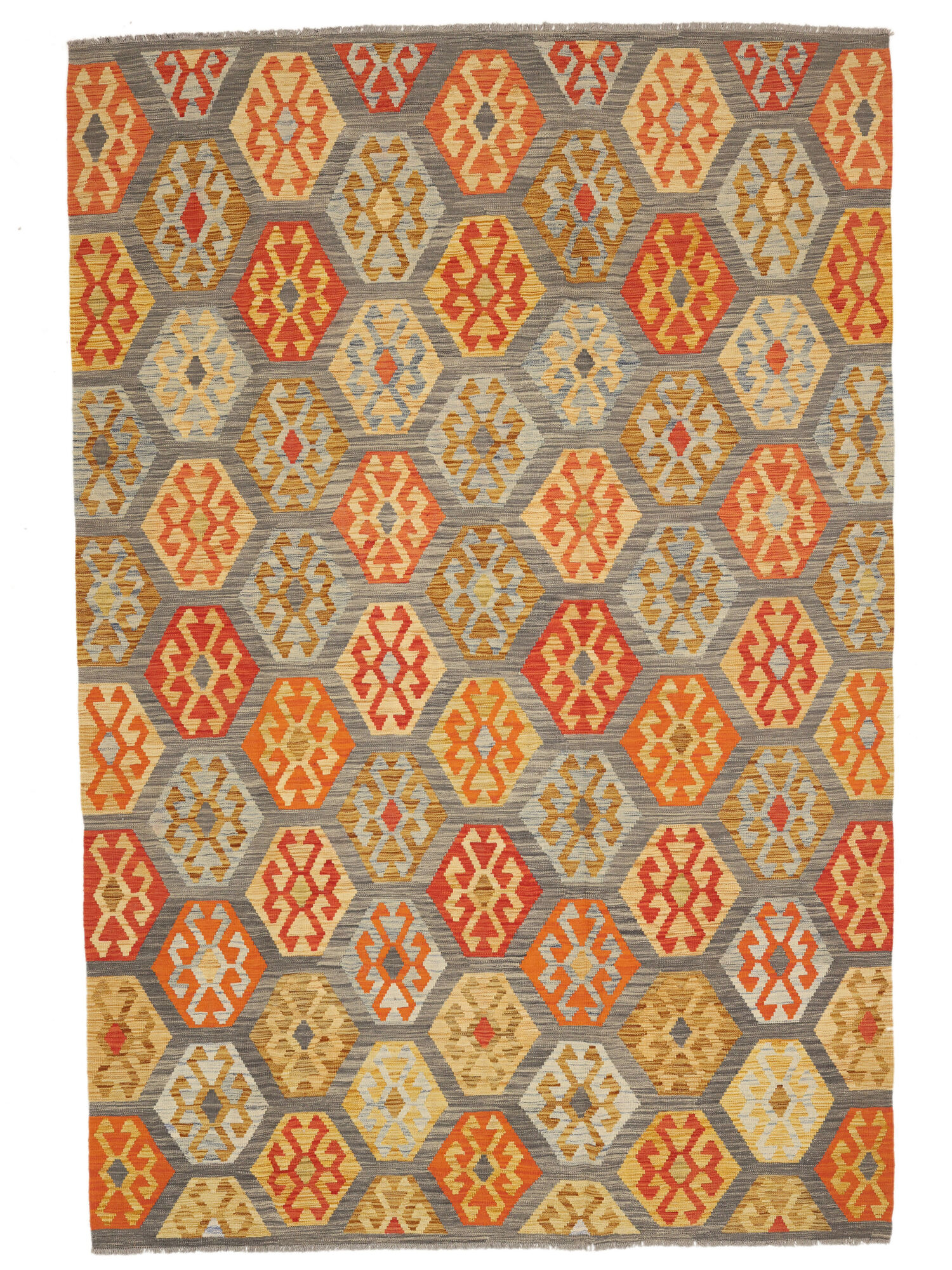 Kelim Afghan Old style Matta 199x299